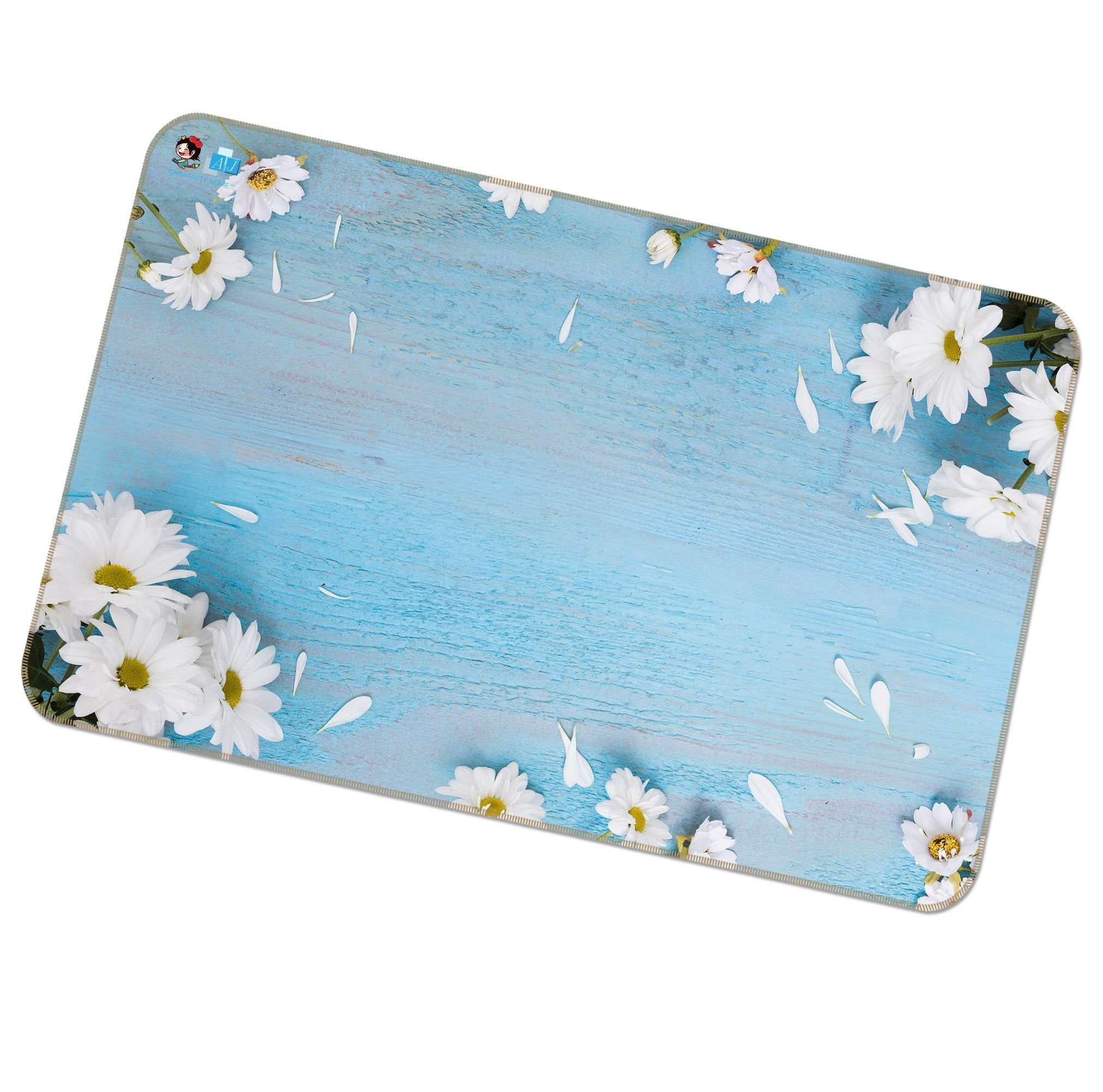 3D Chrysanthemum Place 206 Non Slip Rug Mat Mat AJ Creativity Home 