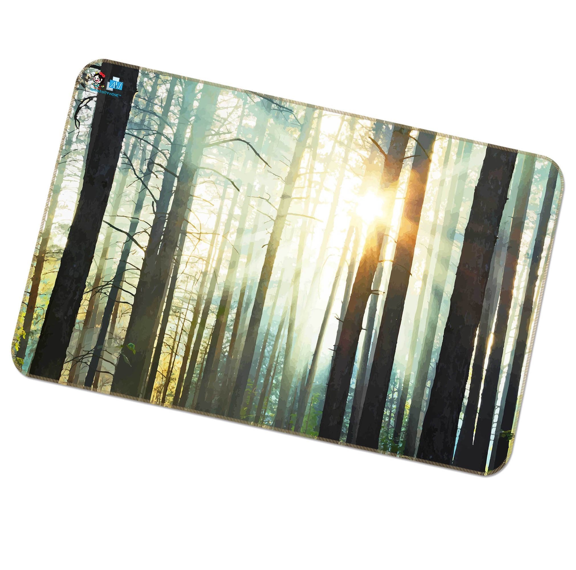 3D Forest Sunshine 171 Non Slip Rug Mat Mat AJ Creativity Home 