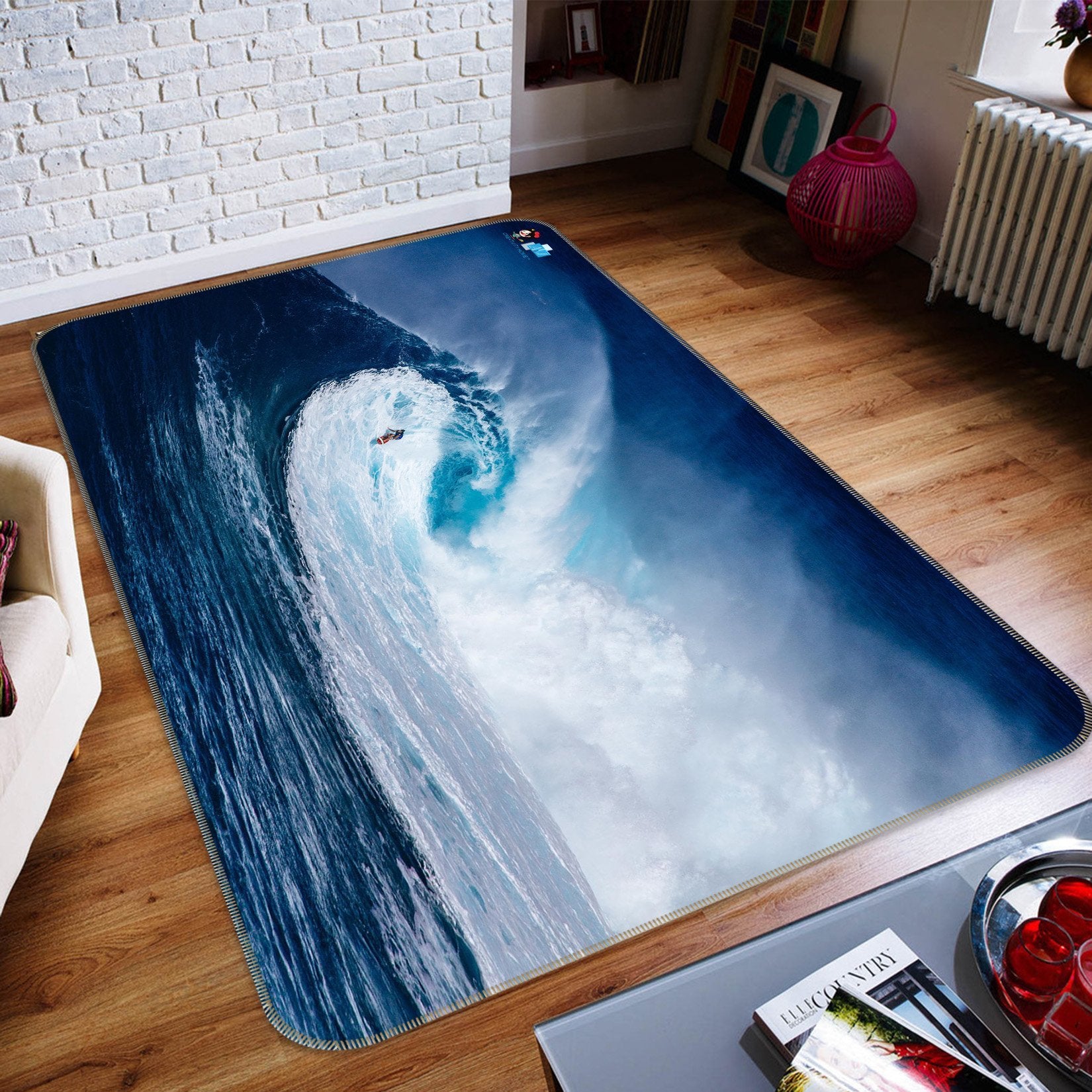 3D Sea Wind 228 Non Slip Rug Mat Mat AJ Creativity Home 