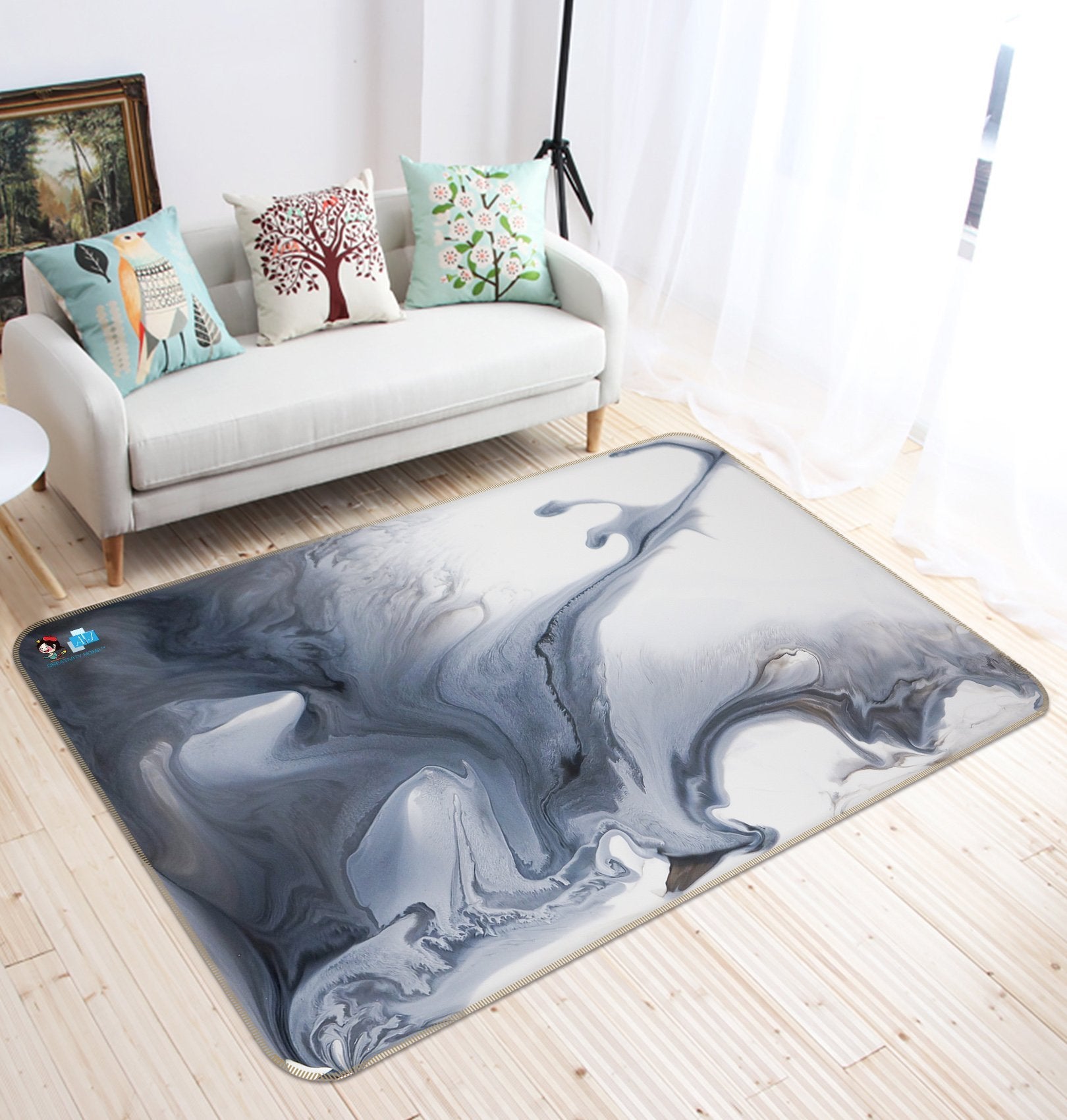 3D Derivative Painting 79 Non Slip Rug Mat Mat AJ Creativity Home 