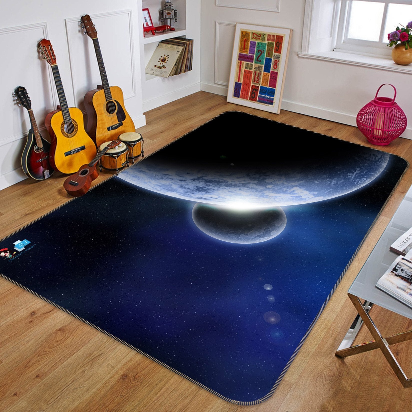 3D Planetary Connection 278 Non Slip Rug Mat Mat AJ Creativity Home 