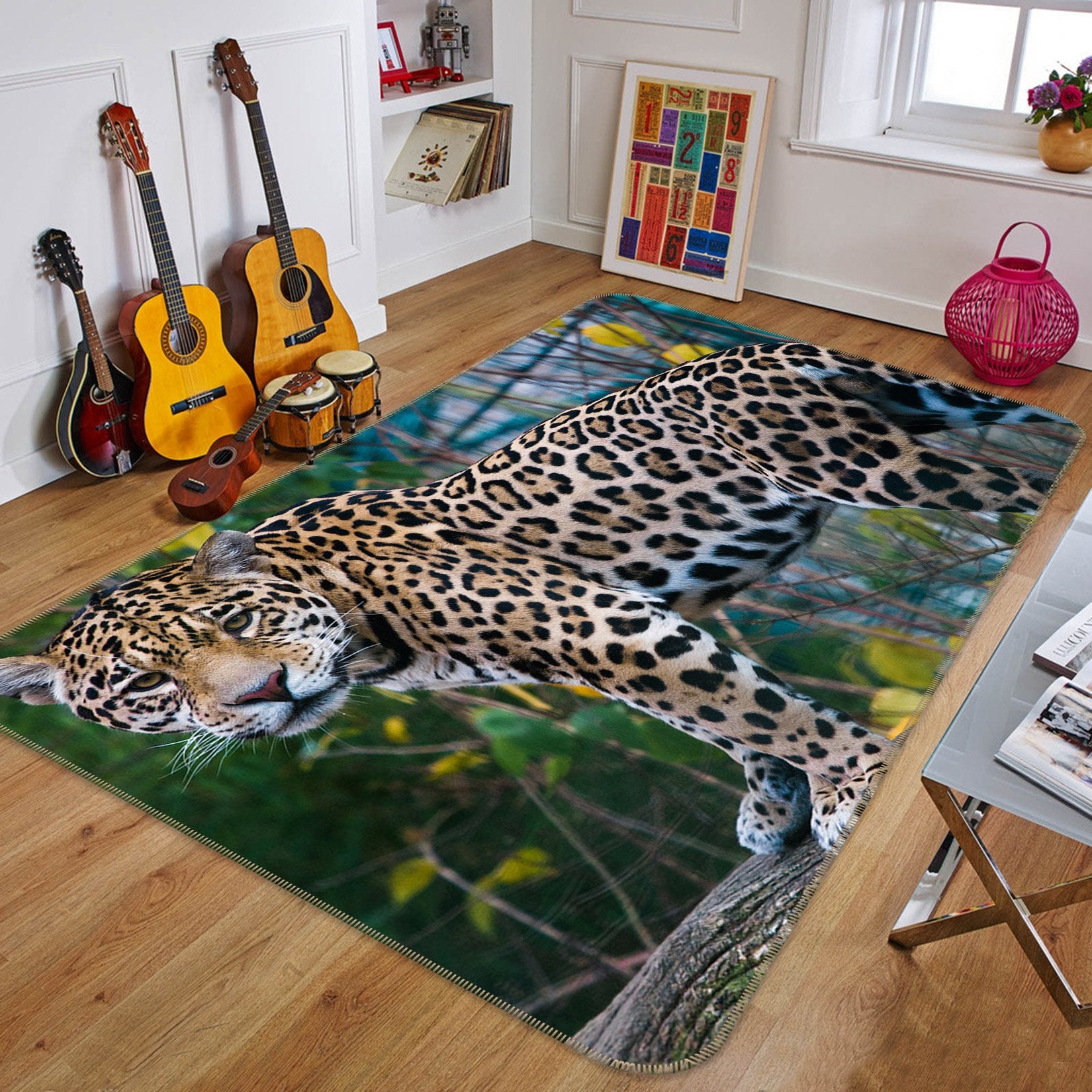 3D Tiger World 559 Animal Non Slip Rug Mat Mat AJ Creativity Home 