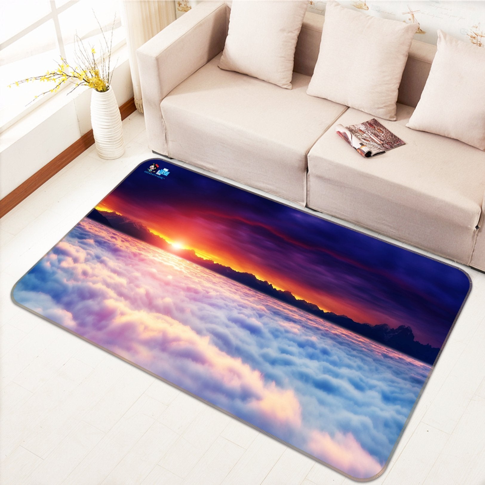 3D Stunning Sunrise Scenery 218 Non Slip Rug Mat Mat AJ Creativity Home 
