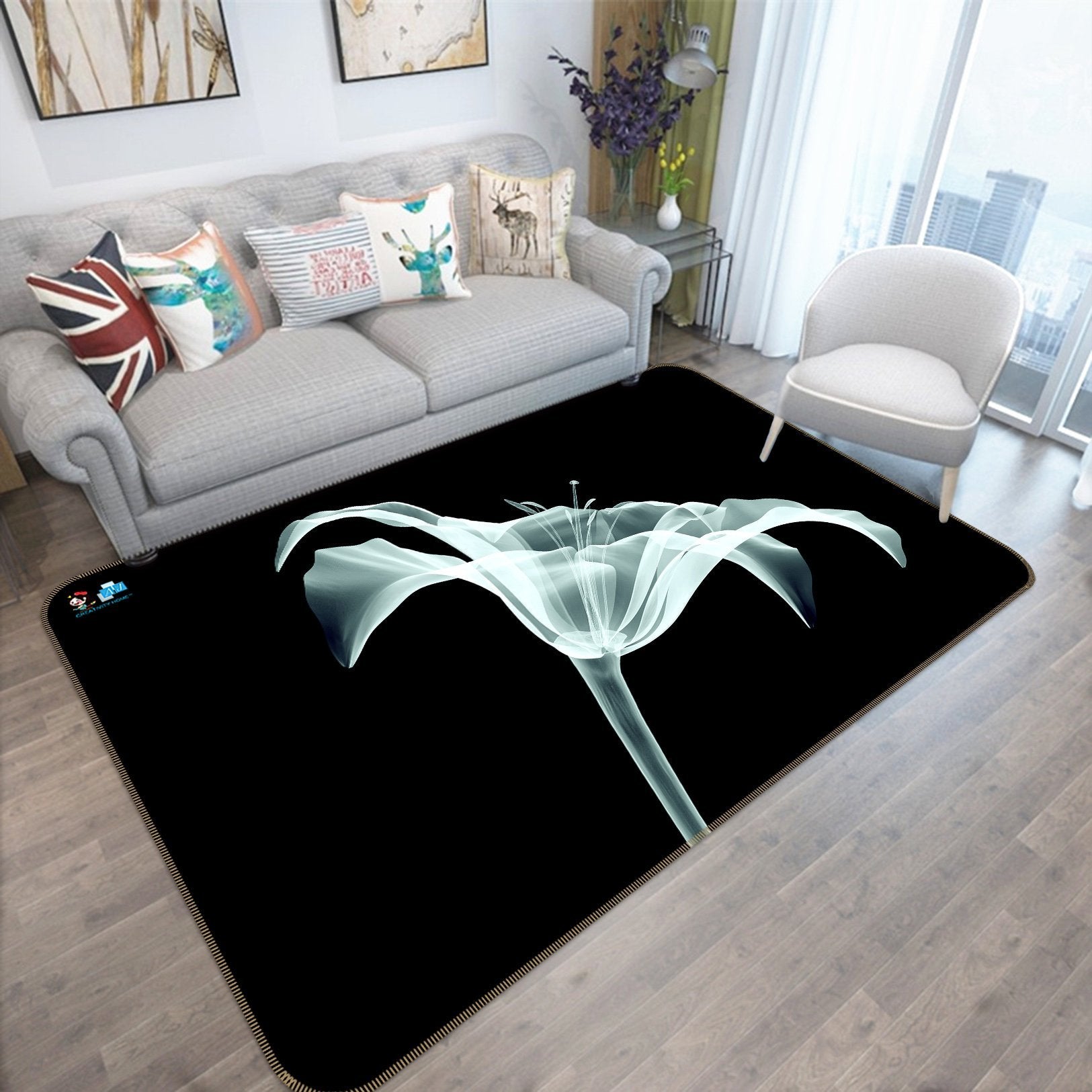 3D Fantastic Flower 166 Non Slip Rug Mat Mat AJ Creativity Home 