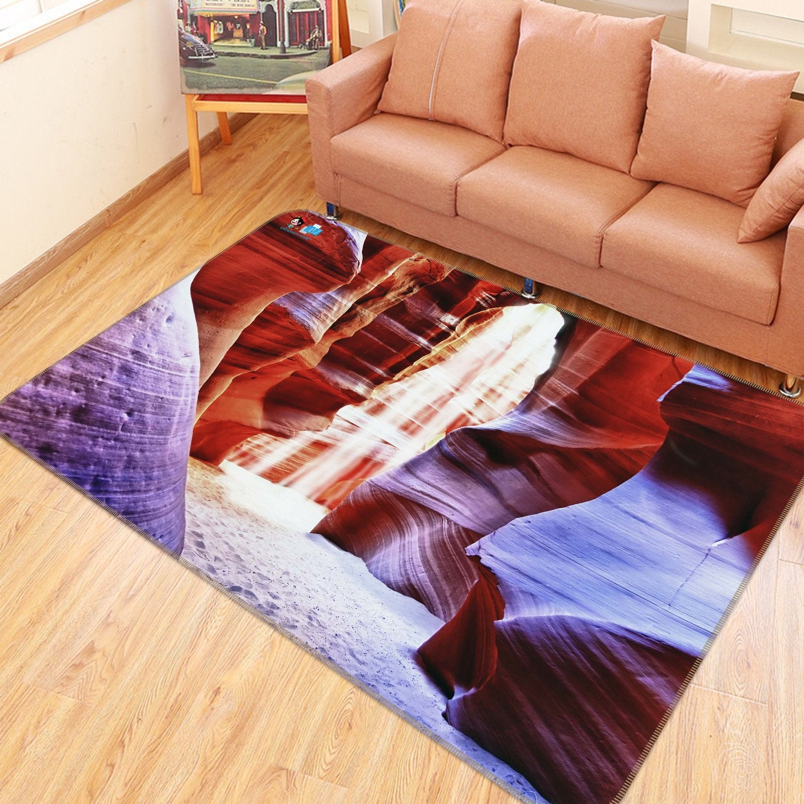 3D Mountains Narrow Path 223 Non Slip Rug Mat Mat AJ Creativity Home 