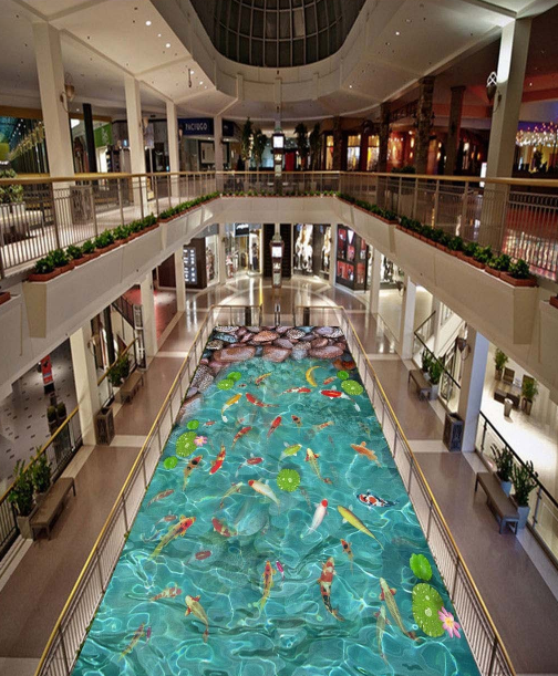 3D Splashing 138 Floor Mural Wallpaper AJ Wallpaper 2 