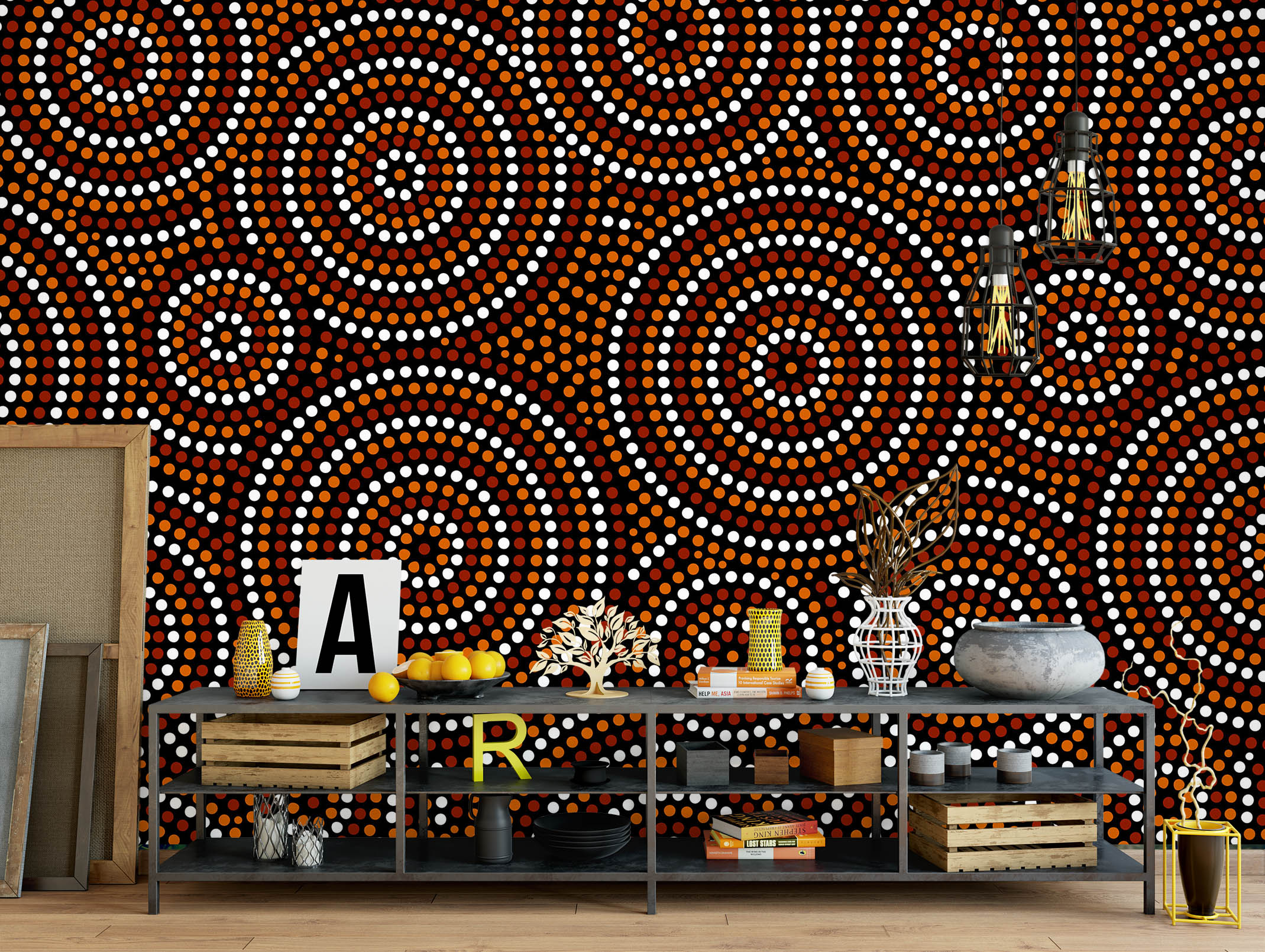 3D Circle Pattern 57225 Wall Murals