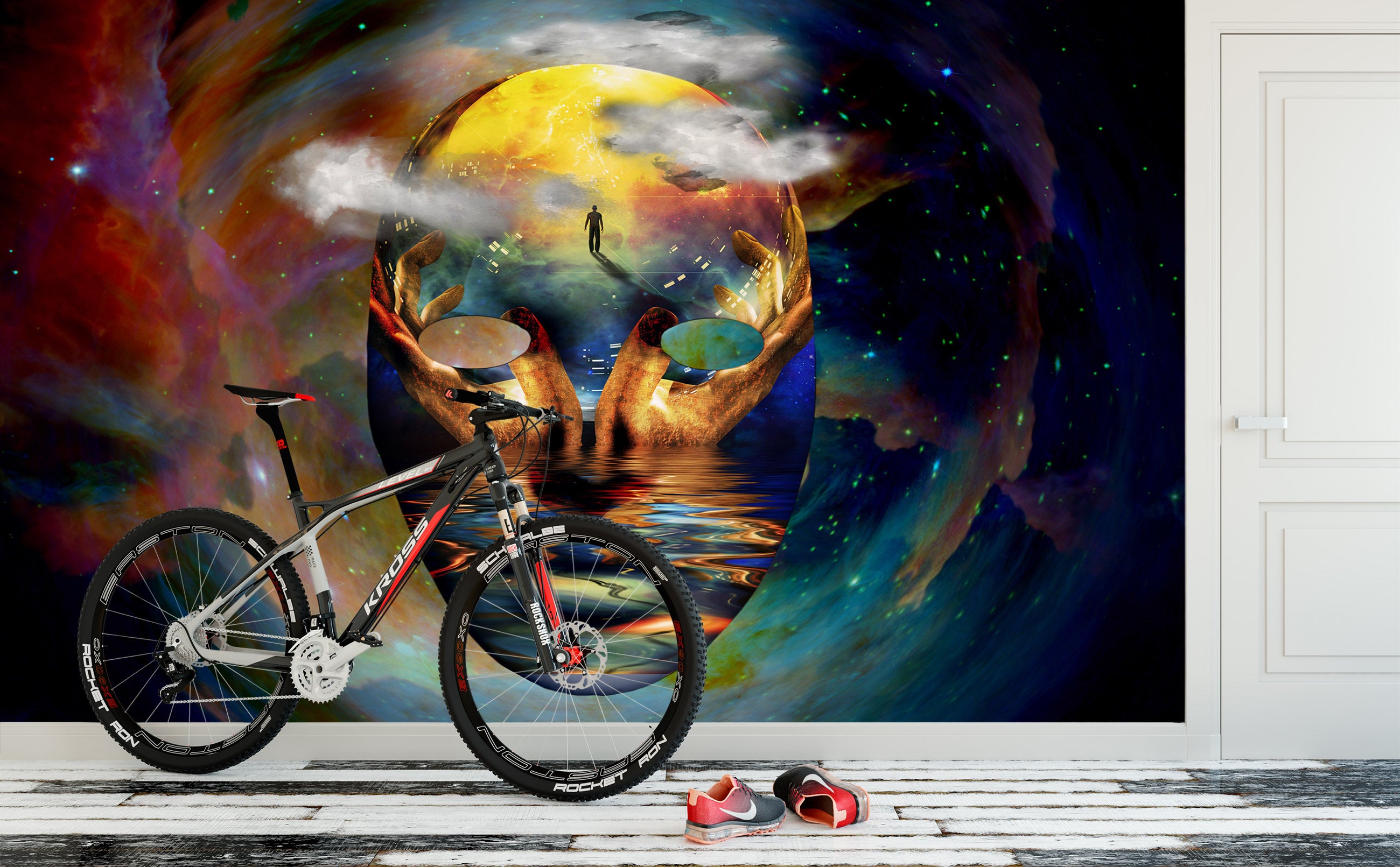 3D Cosmic Manpower 57224 Wall Murals