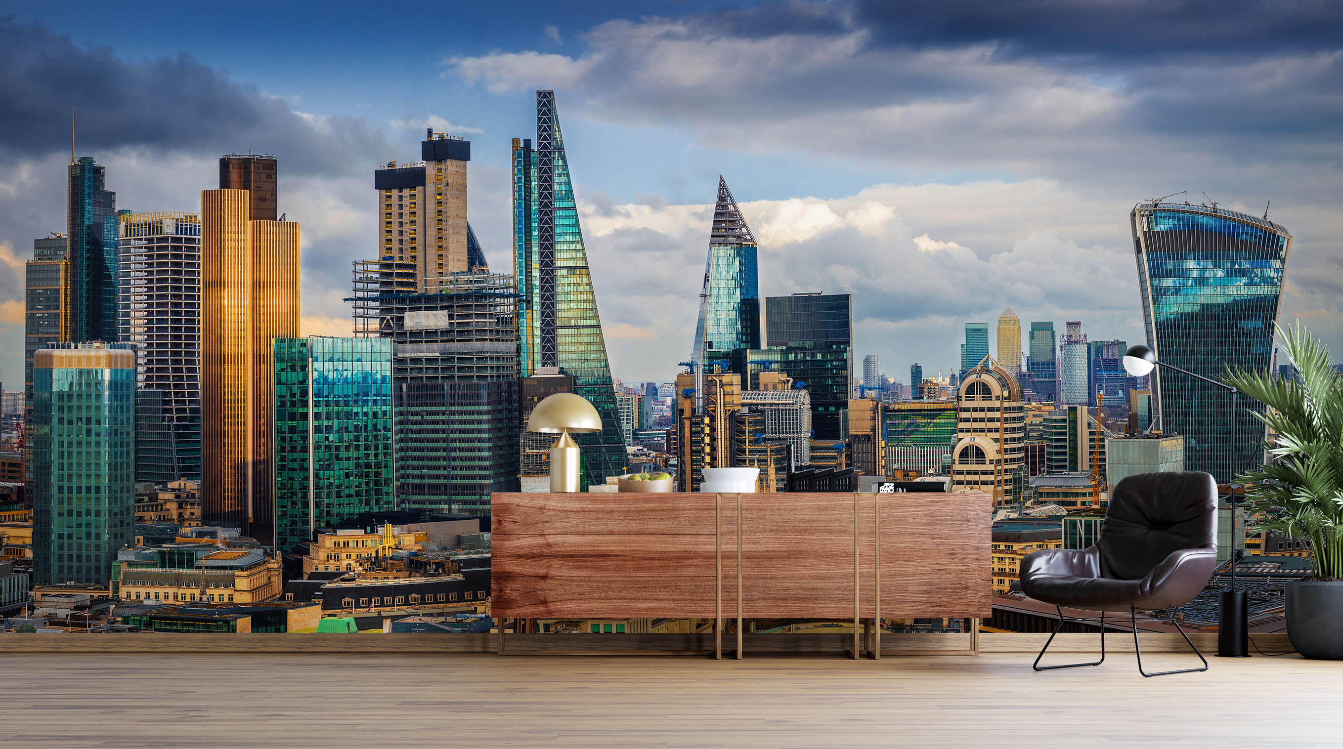 3D High-Rise Building 57218 Wall Murals