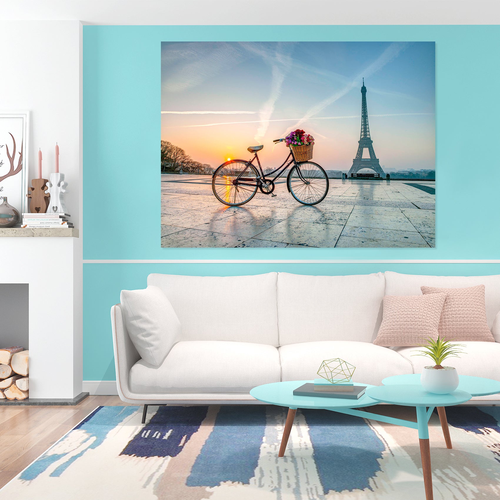 3D Eiffel Tower 015 Assaf Frank Wall Sticker