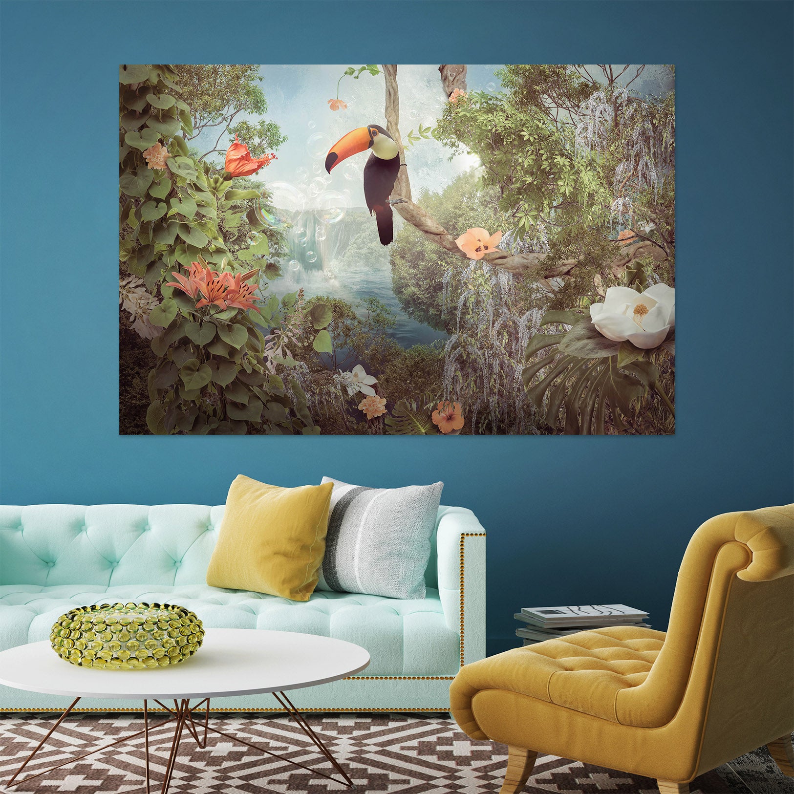 3D Tree Toucan 4037 Beth Sheridan Wall Sticker