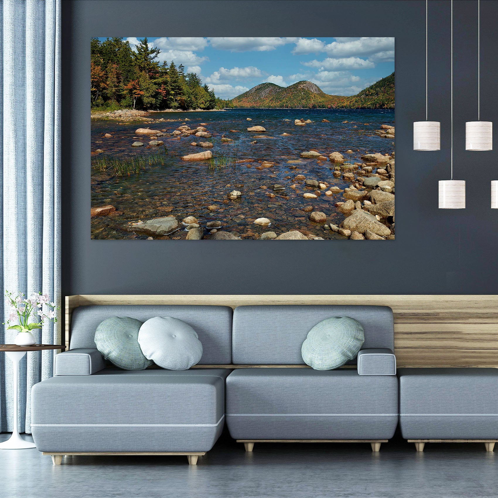 3D Small River Stones 62114 Kathy Barefield Wall Sticker