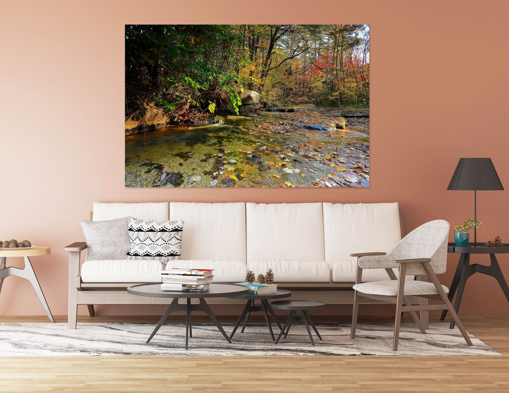 3D Woods Creek 62128 Kathy Barefield Wall Sticker