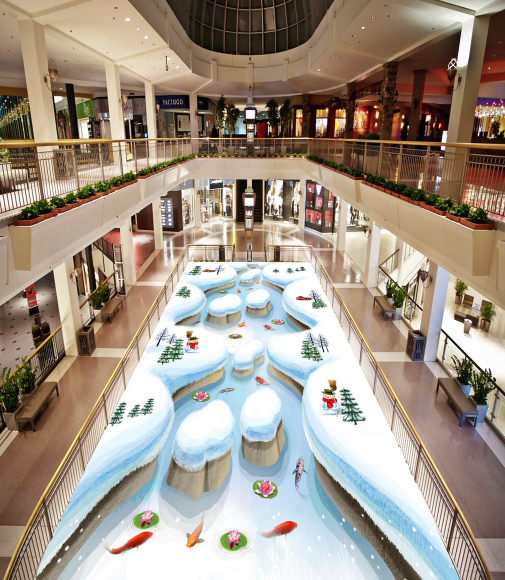 3D Snow And Ice 327 Floor Mural Wallpaper AJ Wallpaper 2 