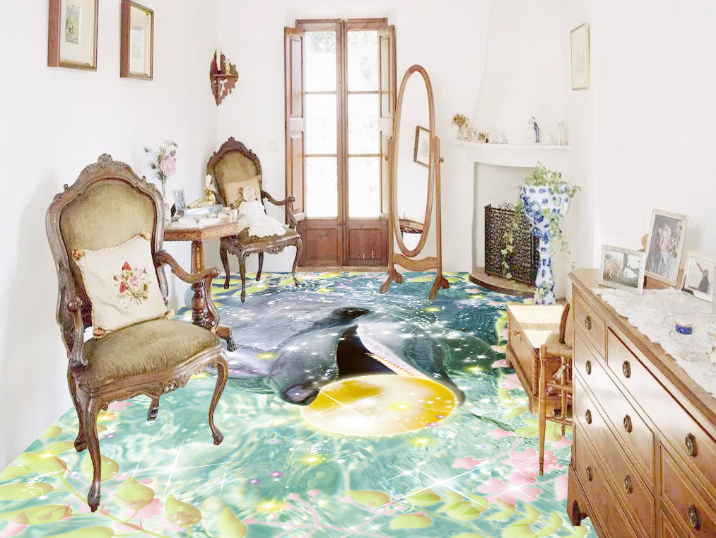 3D Bright Light 613 Floor Mural  Wallpaper Murals Rug & Mat Print Epoxy waterproof bath floor
