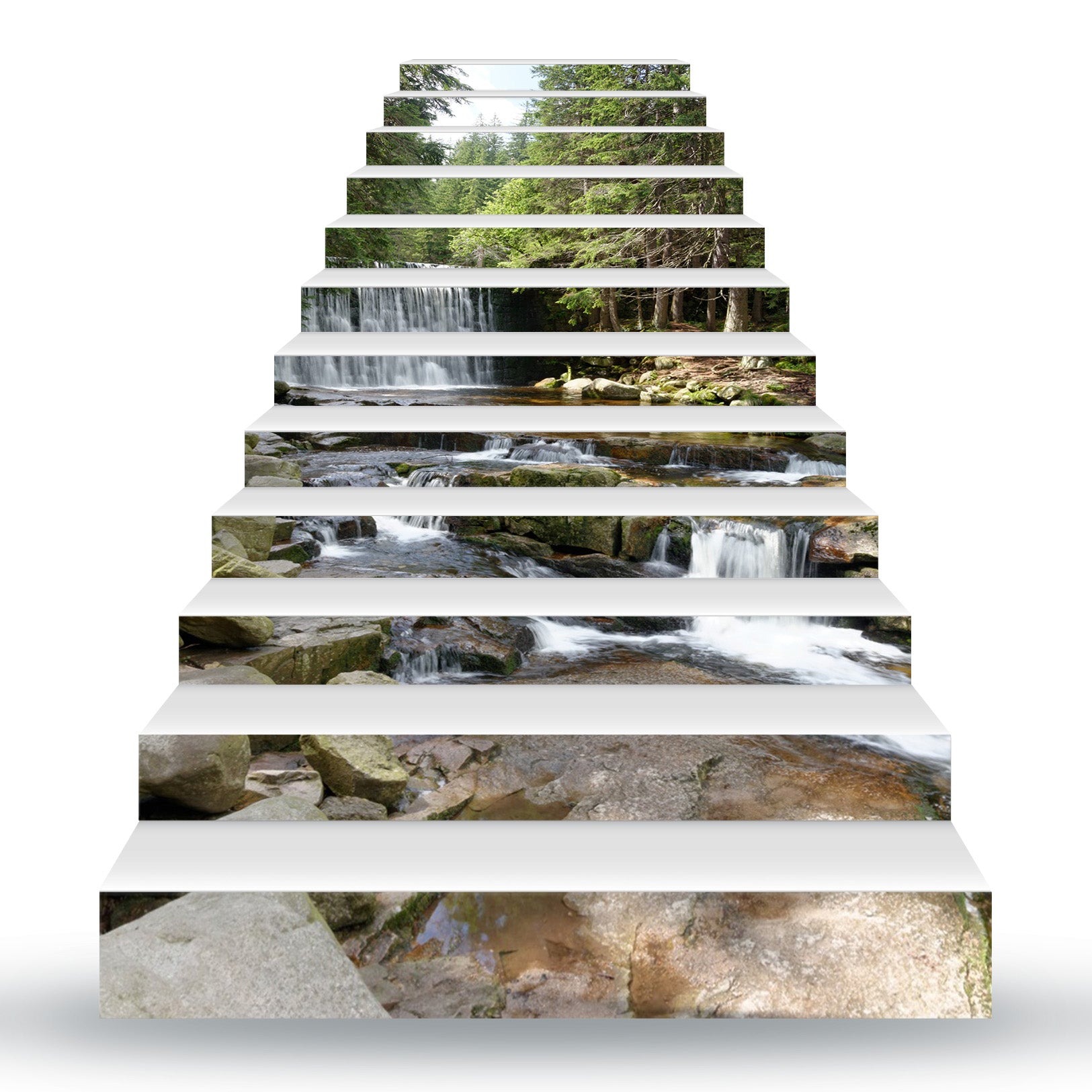 3D Cool In Summer 125 Stair Risers