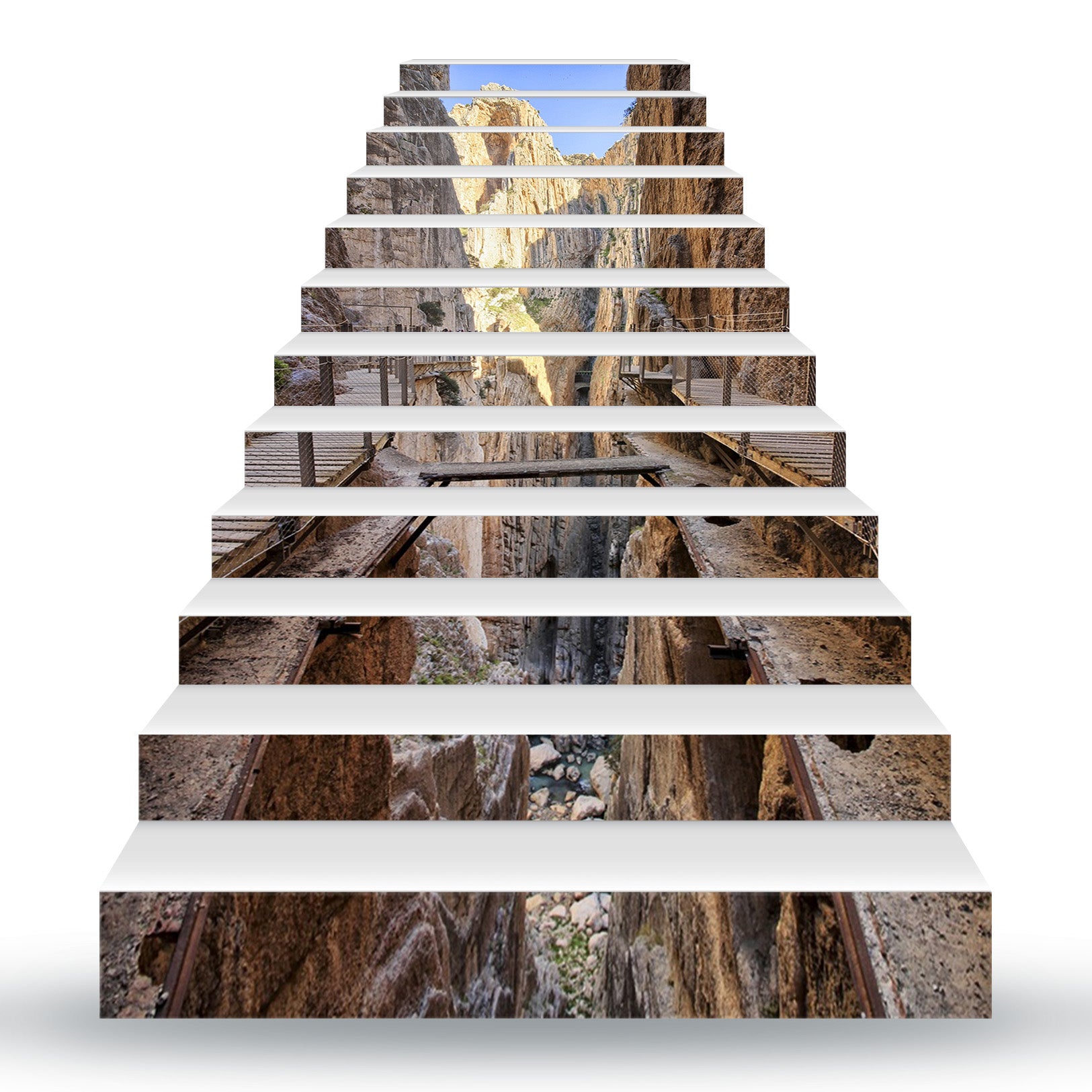 3D Deep In The Valley 088 Stair Risers