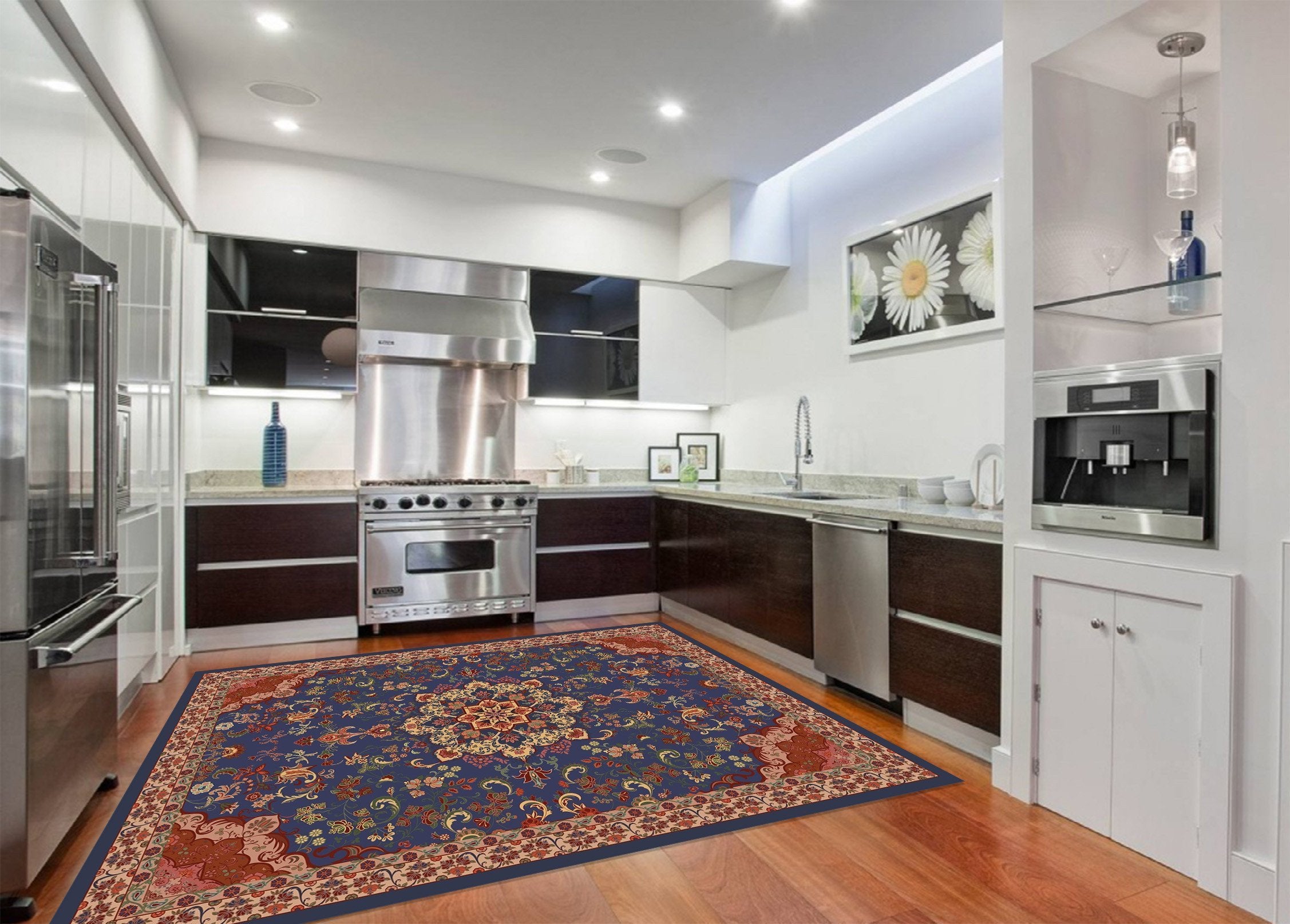 3D Retro Pattern 106 Kitchen Mat Floor Mural Wallpaper AJ Wallpaper 