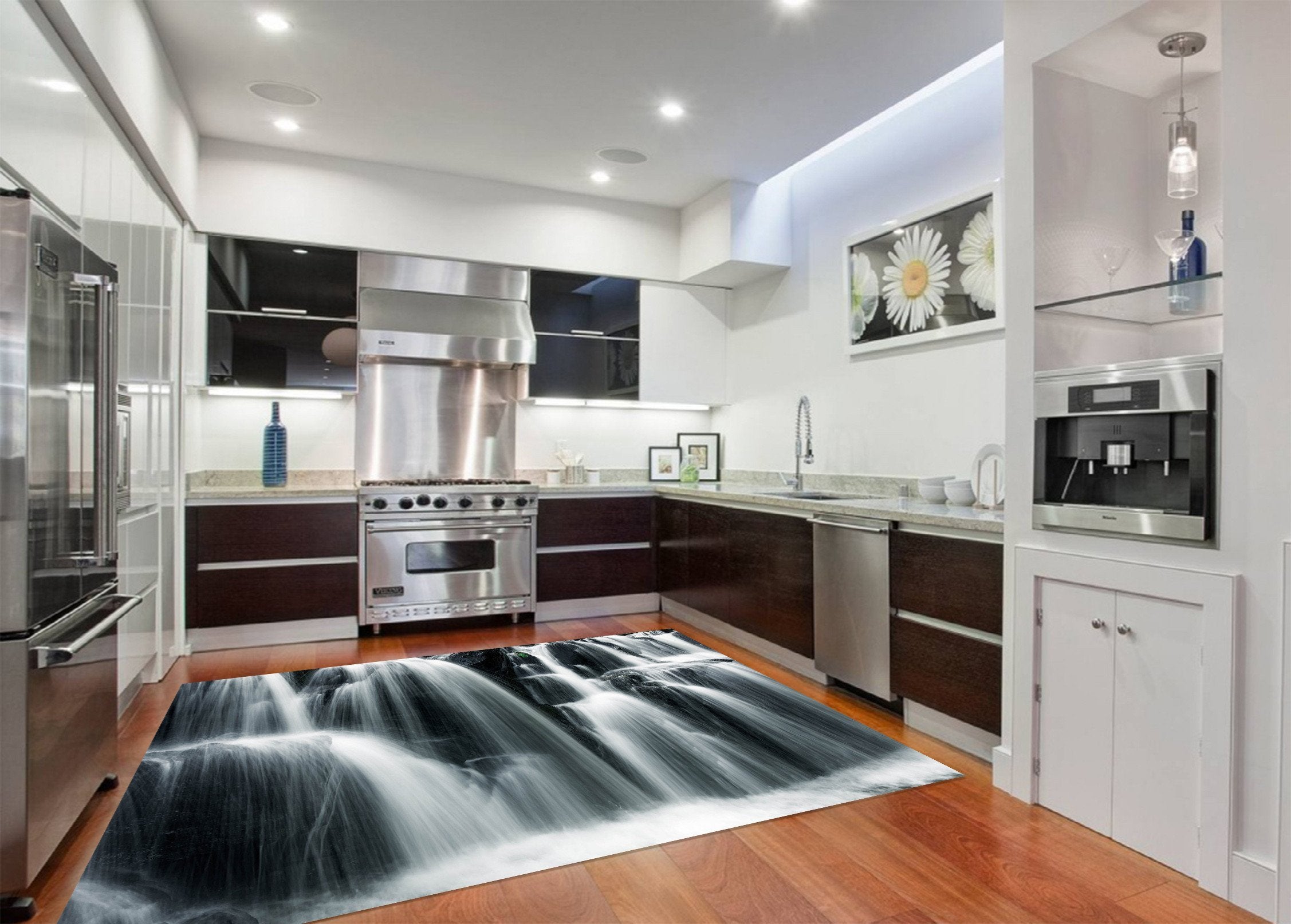 3D Waterfalls 15 Kitchen Mat Floor Mural Wallpaper AJ Wallpaper 