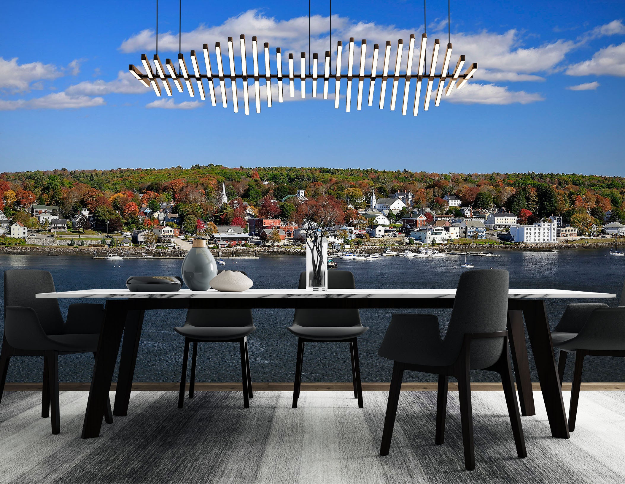 3D Seaside House 62070 Kathy Barefield Wall Mural Wall Murals