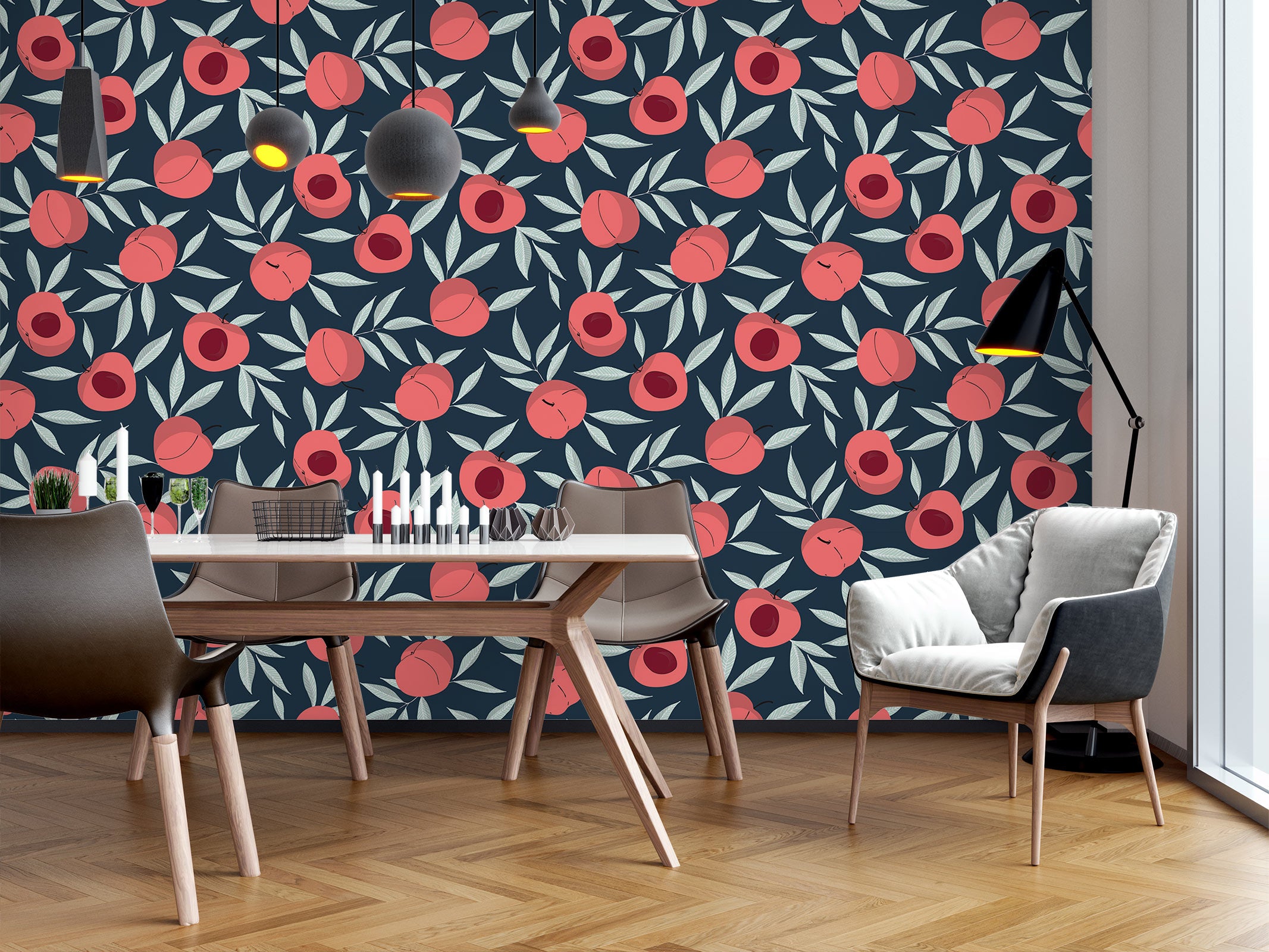 3D Red Flowers 120109 Kashmira Jayaprakash Wall Mural Wall Murals