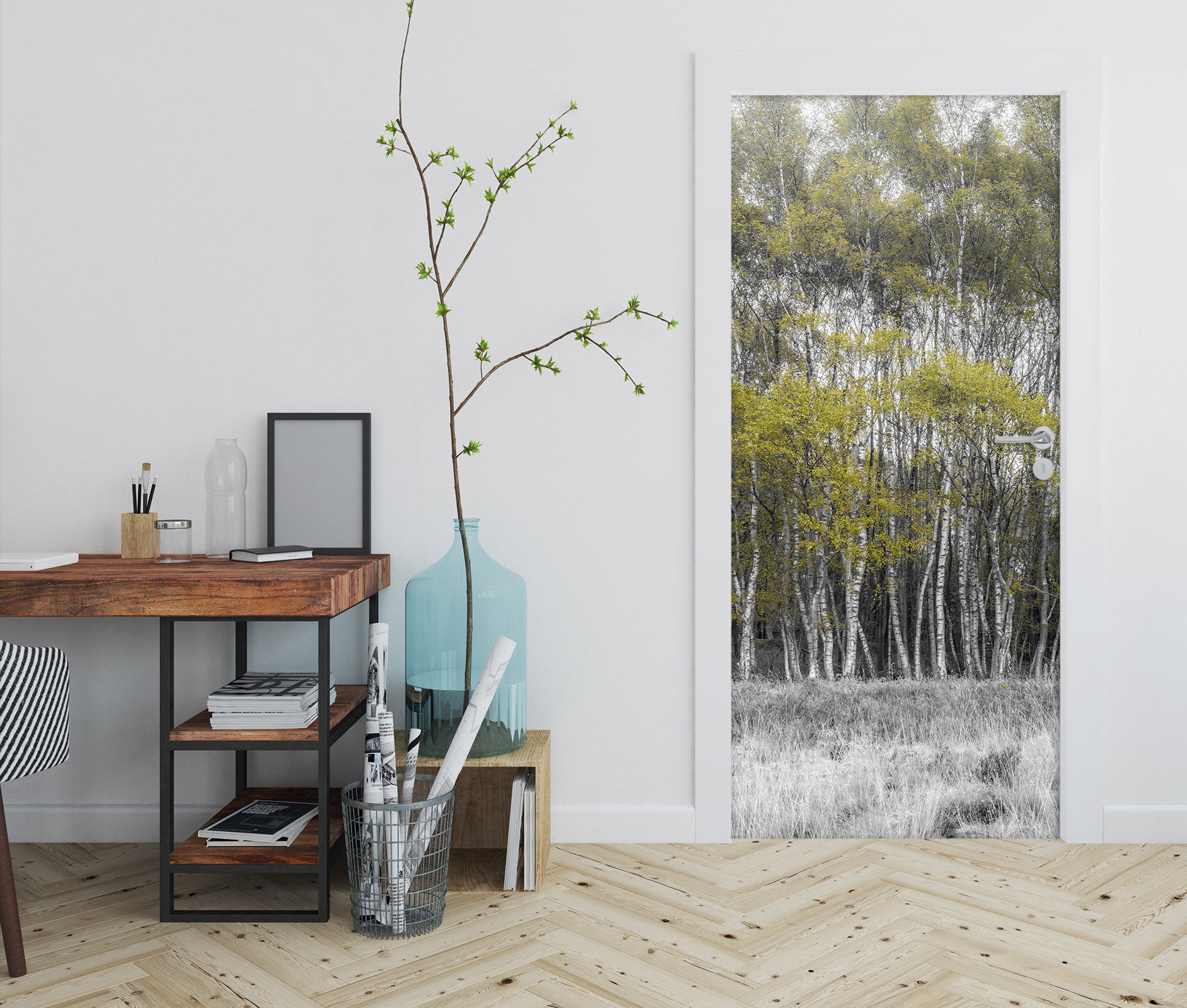 3D Forest 101217 Assaf Frank Door Mural