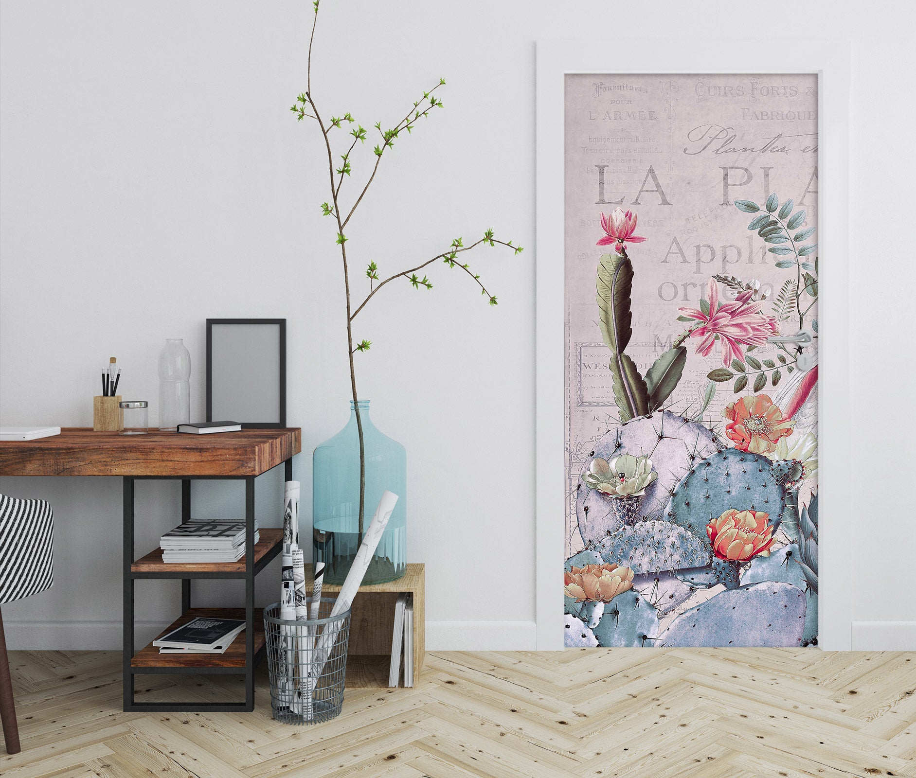 3D Cactus 118109 Andrea Haase Door Mural