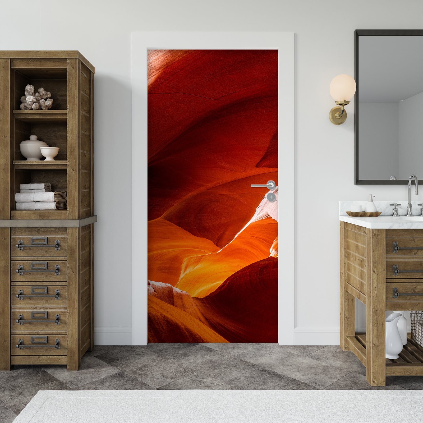 3D Valley Wind 122119 Marco Carmassi Door Mural