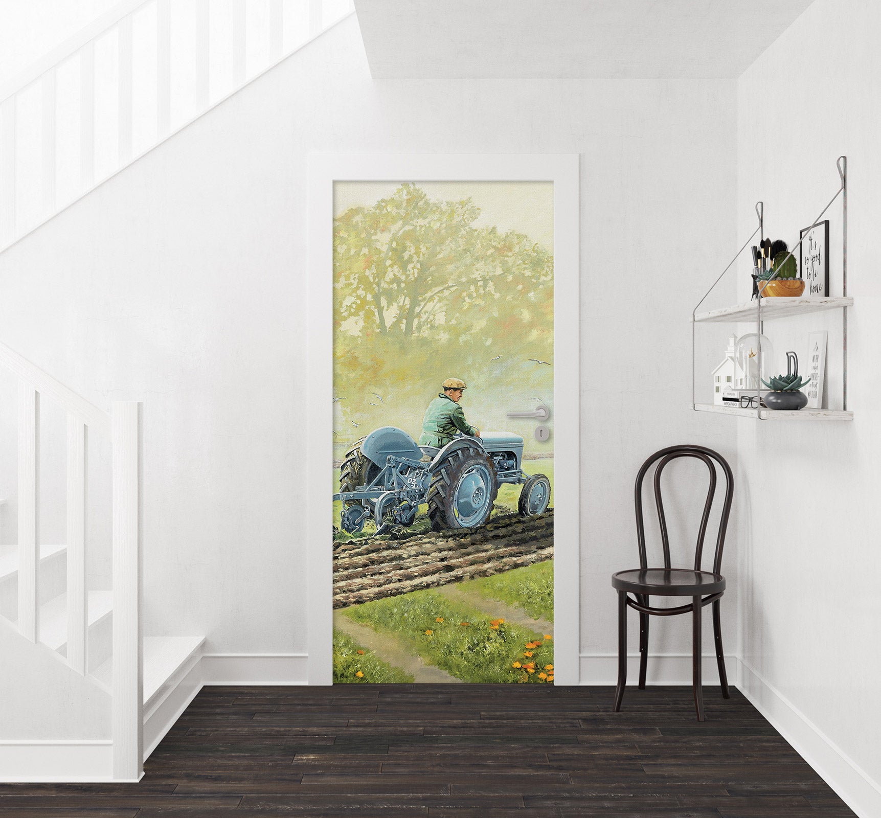 3D Arable Land 10355 Trevor Mitchell Door Mural