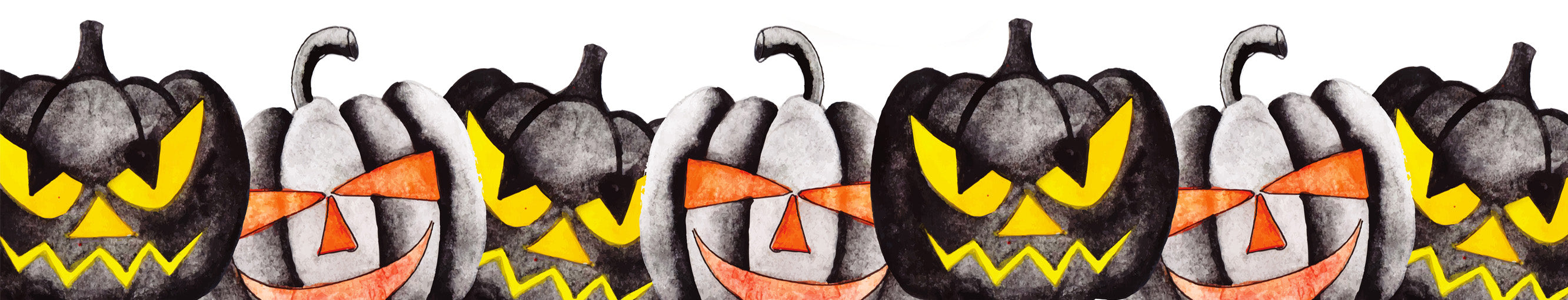 3D Vicious Black Pumpkin 646 Stair Risers