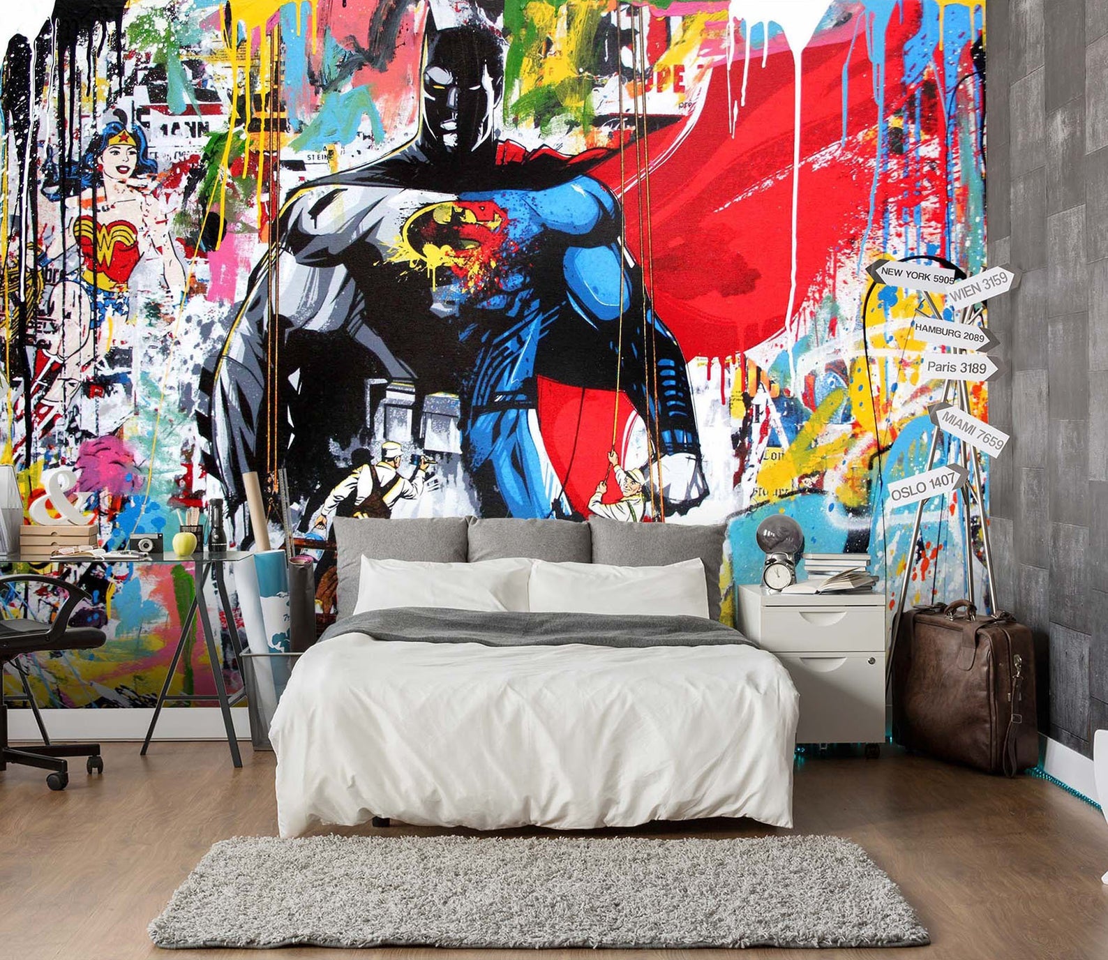 Custom size in 280 inches wide by 102 inches high= canvas from ETSY- AJ