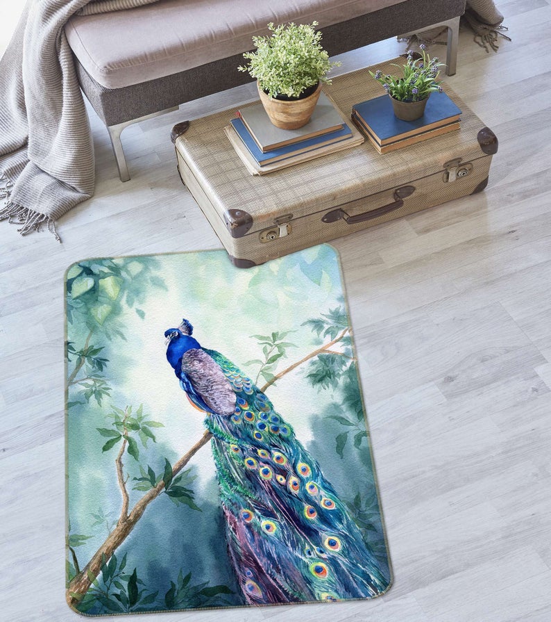 custom rug mat = 17 inches wide by 30 inches high from ETSY (AJ)