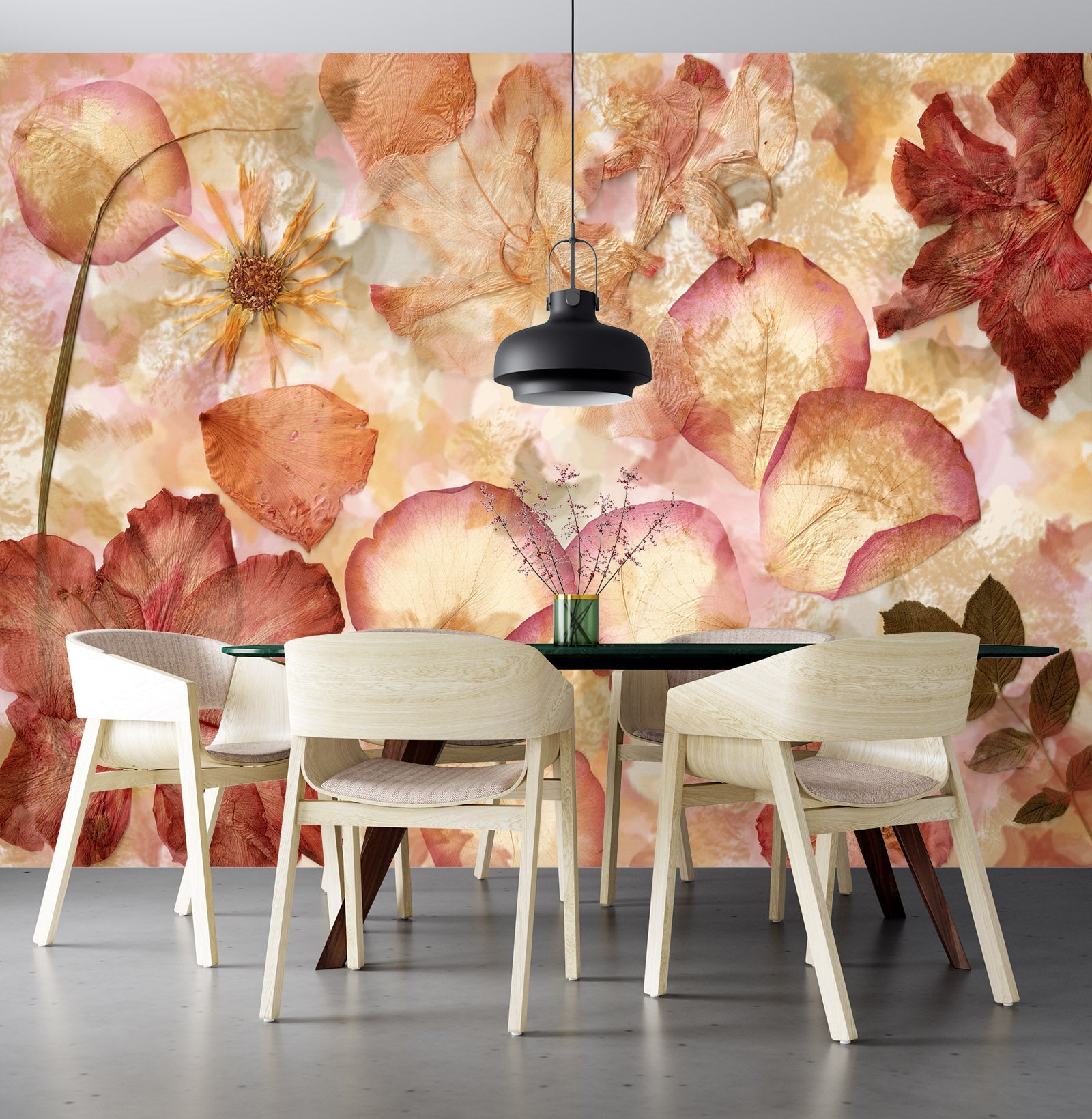 3D Flower Petals 57173 Wall Murals