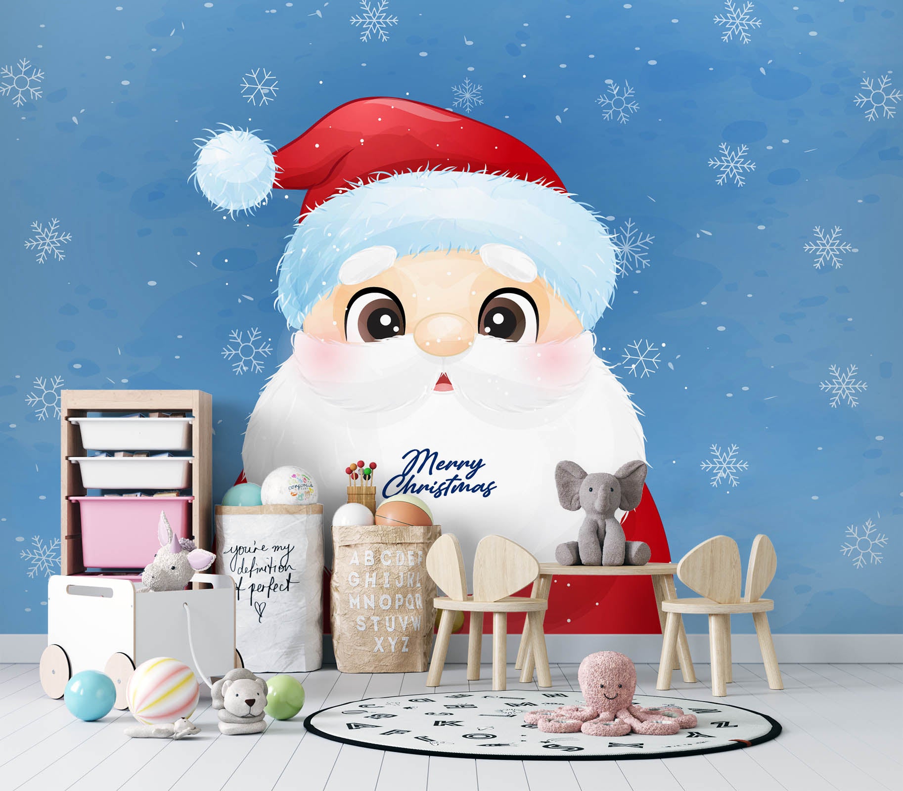 3D Santa Claus 57081 Wall Murals