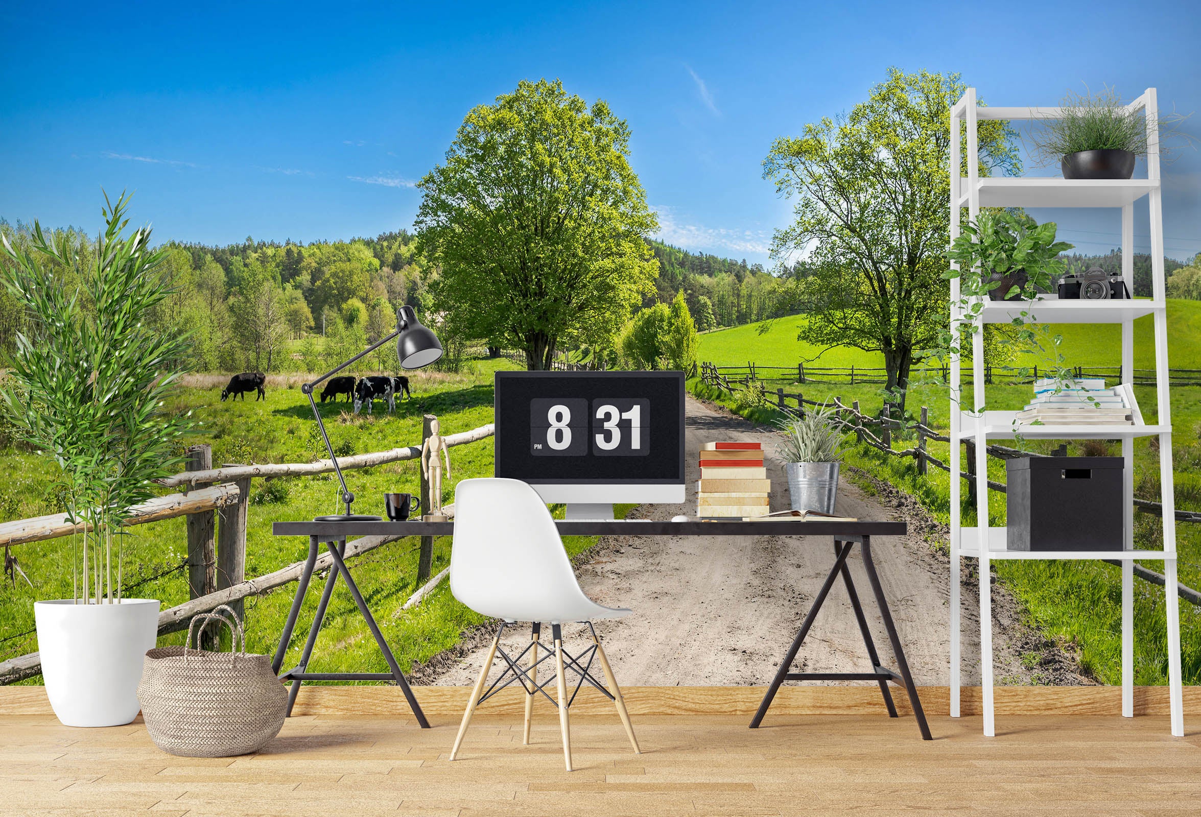 3D Tree Path 57221 Wall Murals