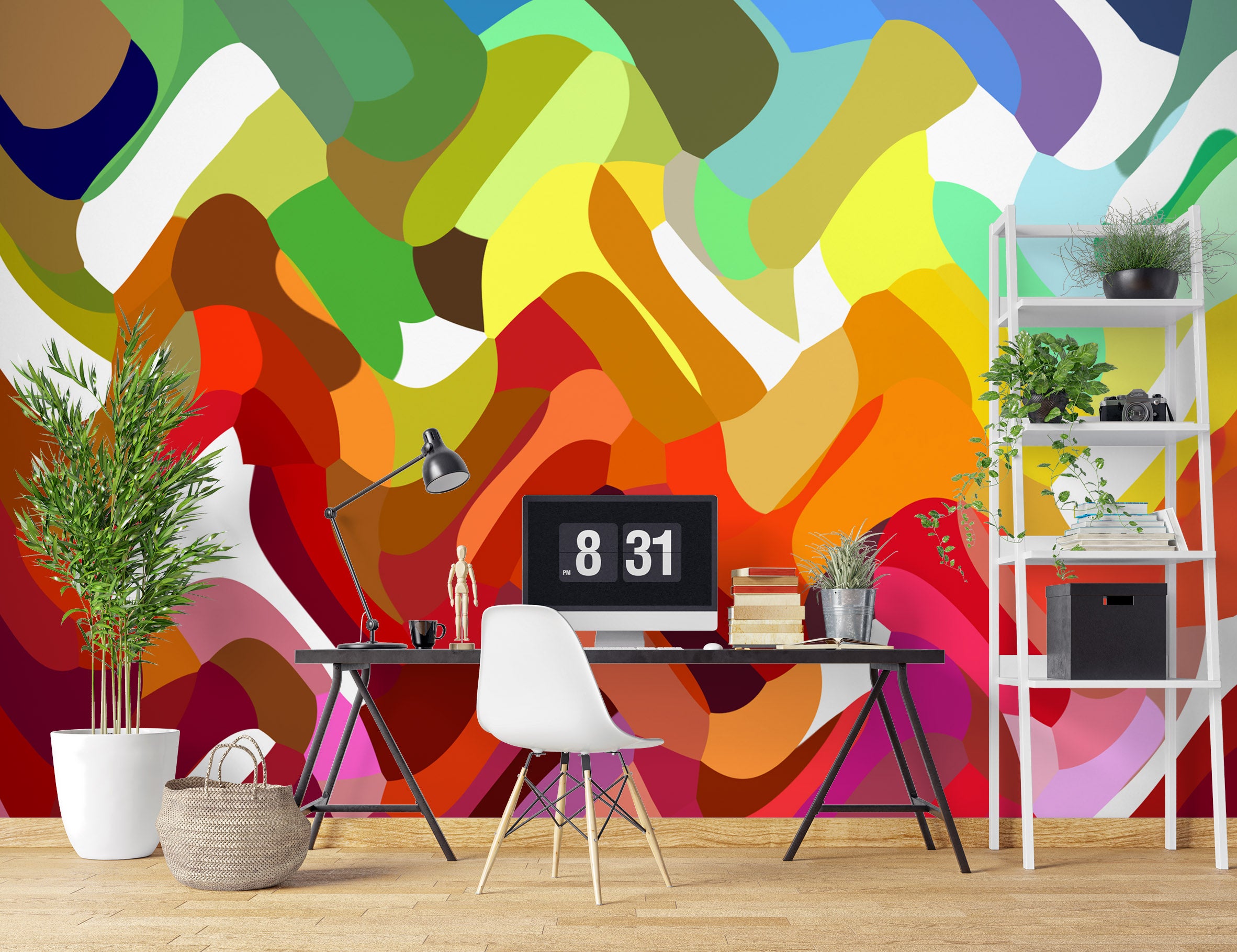 3D Colorful Pattern 19107 Shandra Smith Wall Mural Wall Murals