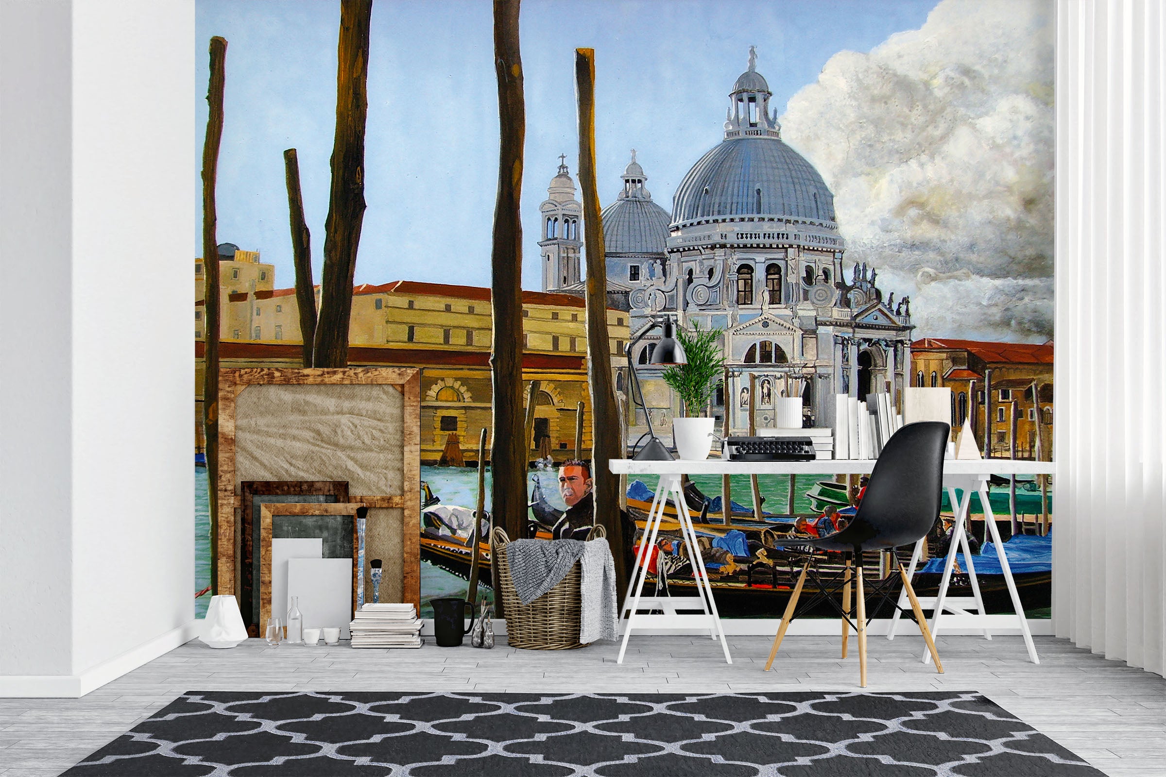 3D Vessel Building 11111 Matthew Holden Bates Wall Mural Wall Murals