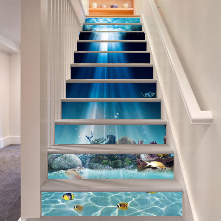 3D Light Of The Sea 176 Stair Risers