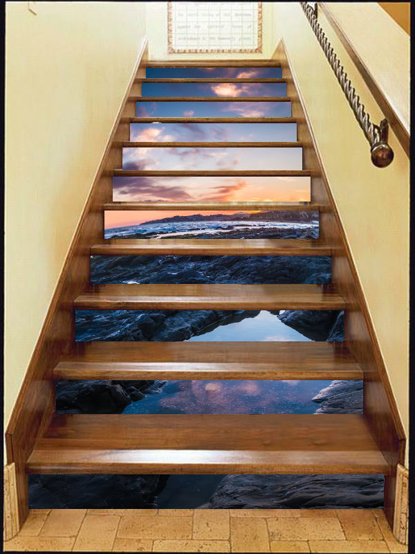 3D Beloved Tranquility 117 Stair Risers