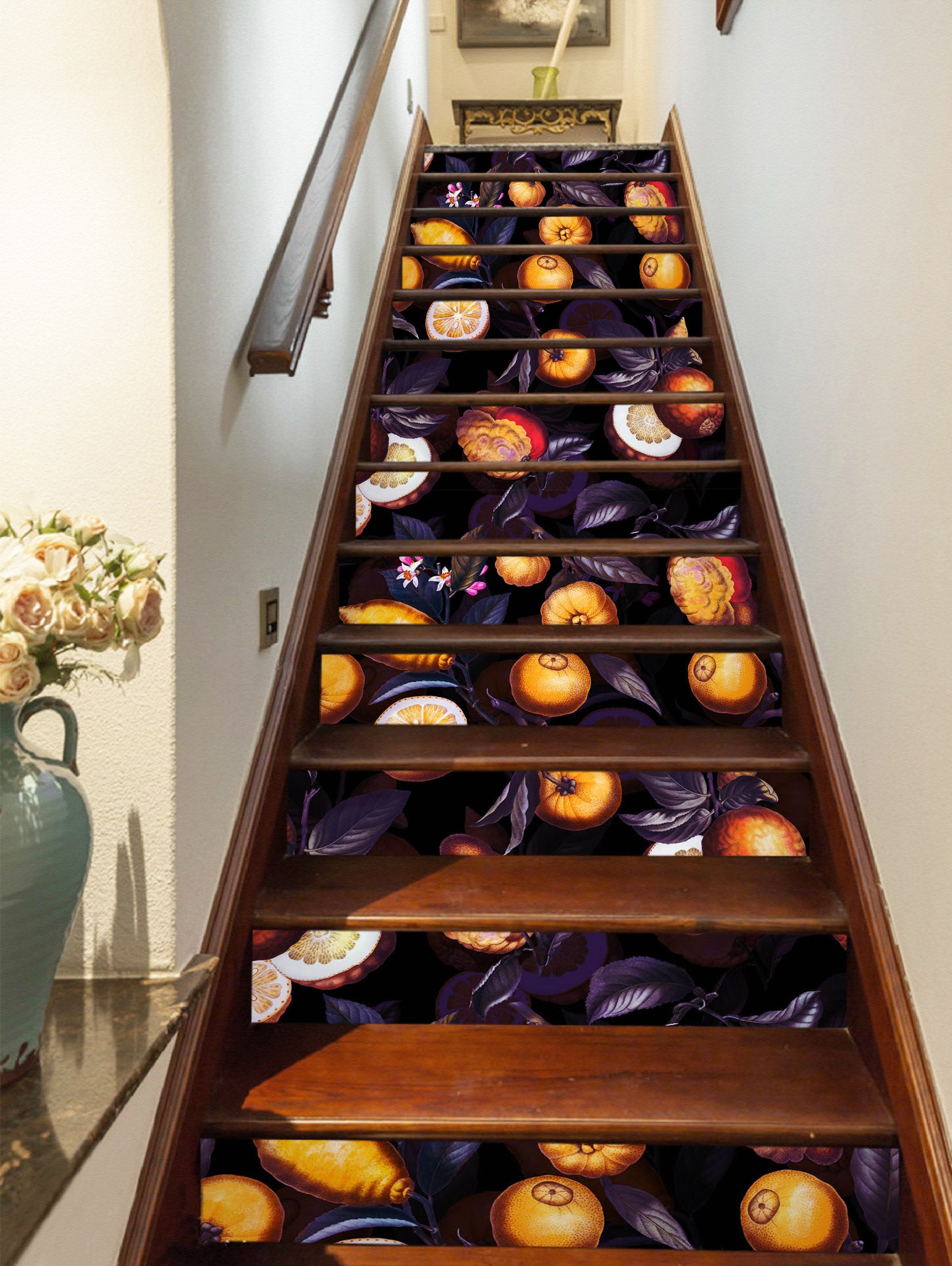 3D Fruit Pattern 10421 Uta Naumann Stair Risers