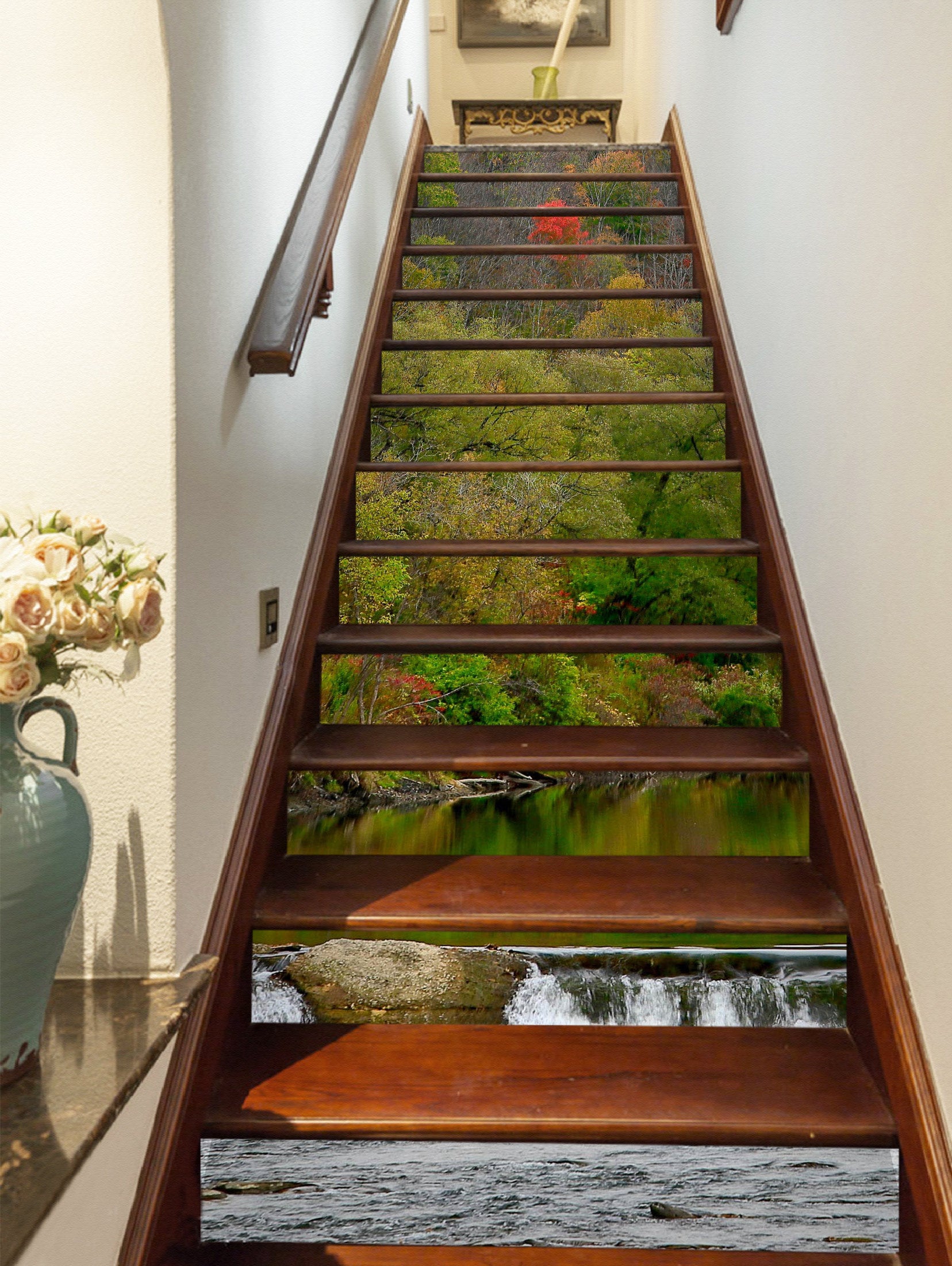 3D River Forest 101120 Kathy Barefield Stair Risers