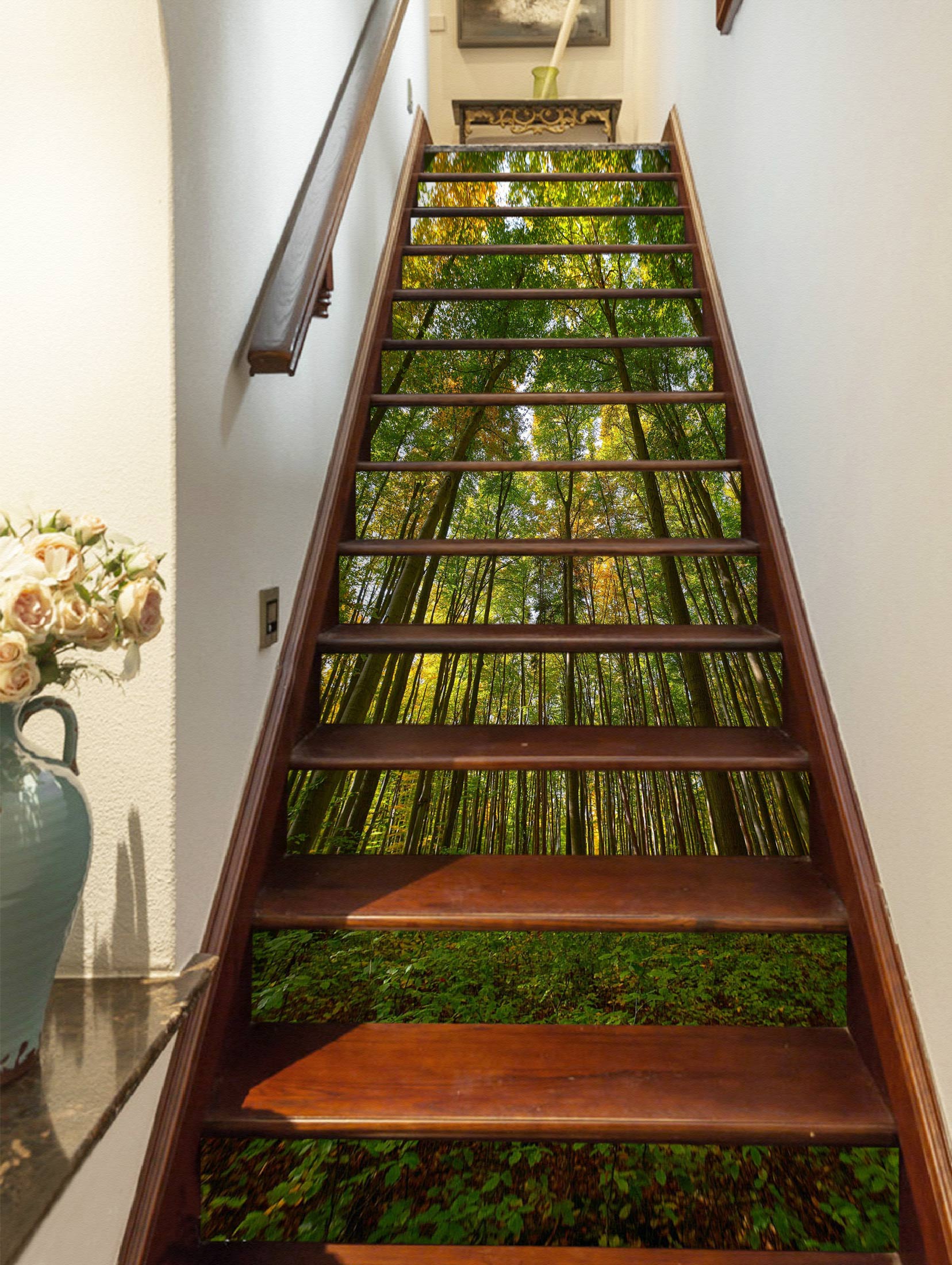 3D Big Trees 181 Stair Risers