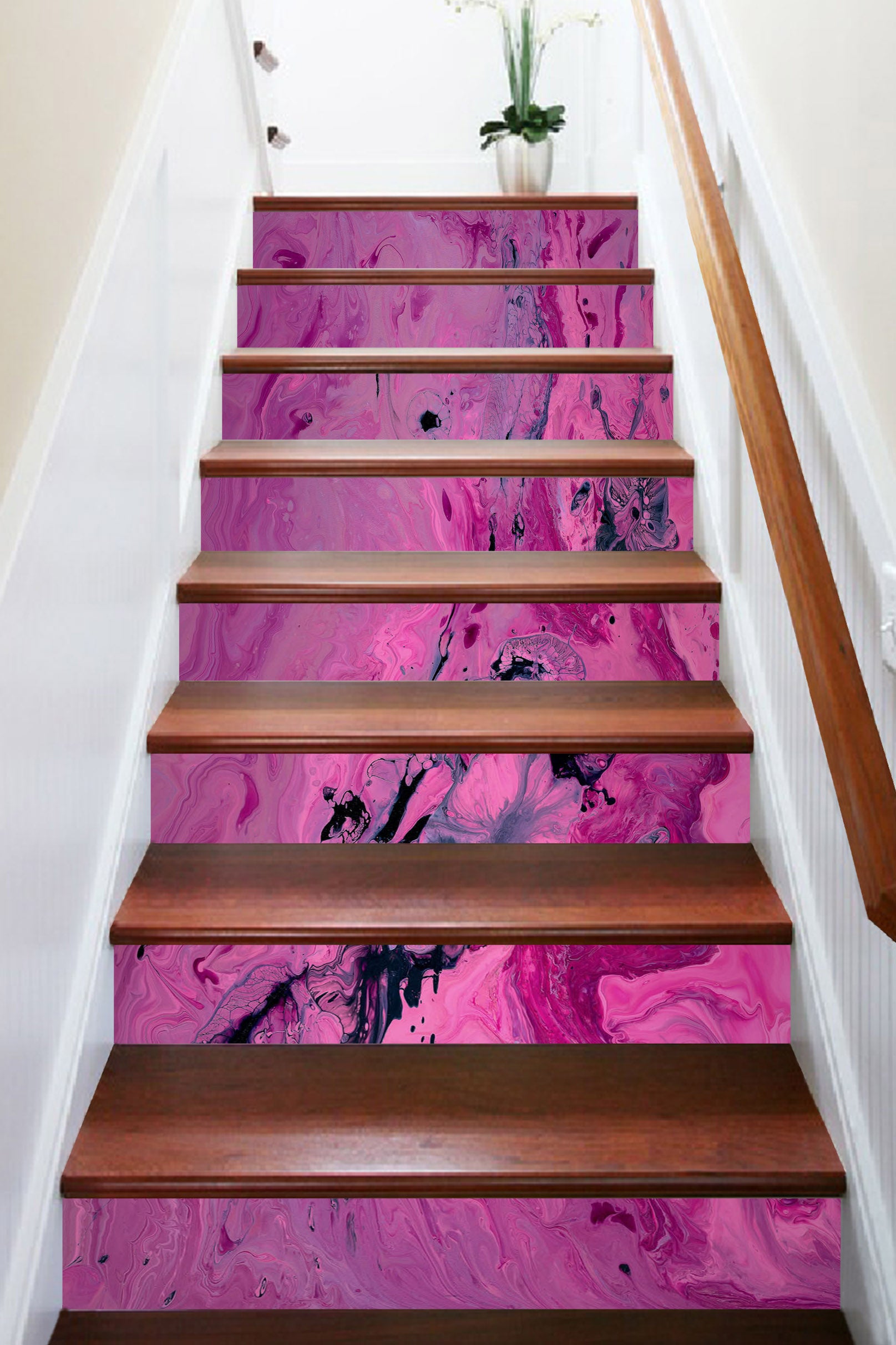 3D Strong Purple Passion 610 Stair Risers