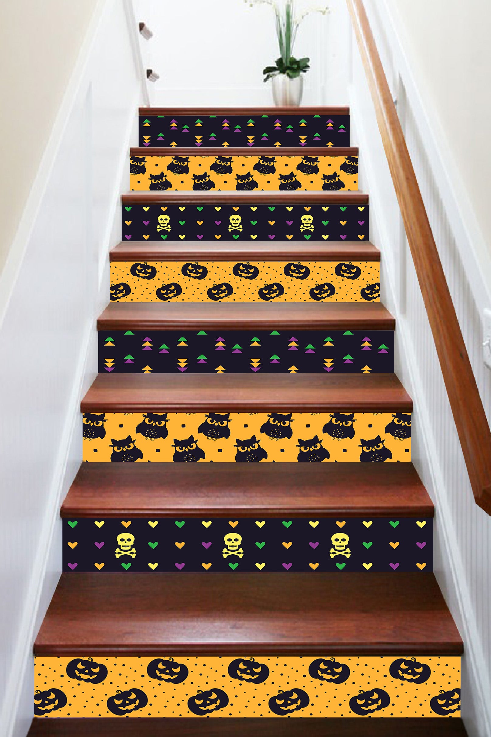 3D Imp Halloween 648 Stair Risers