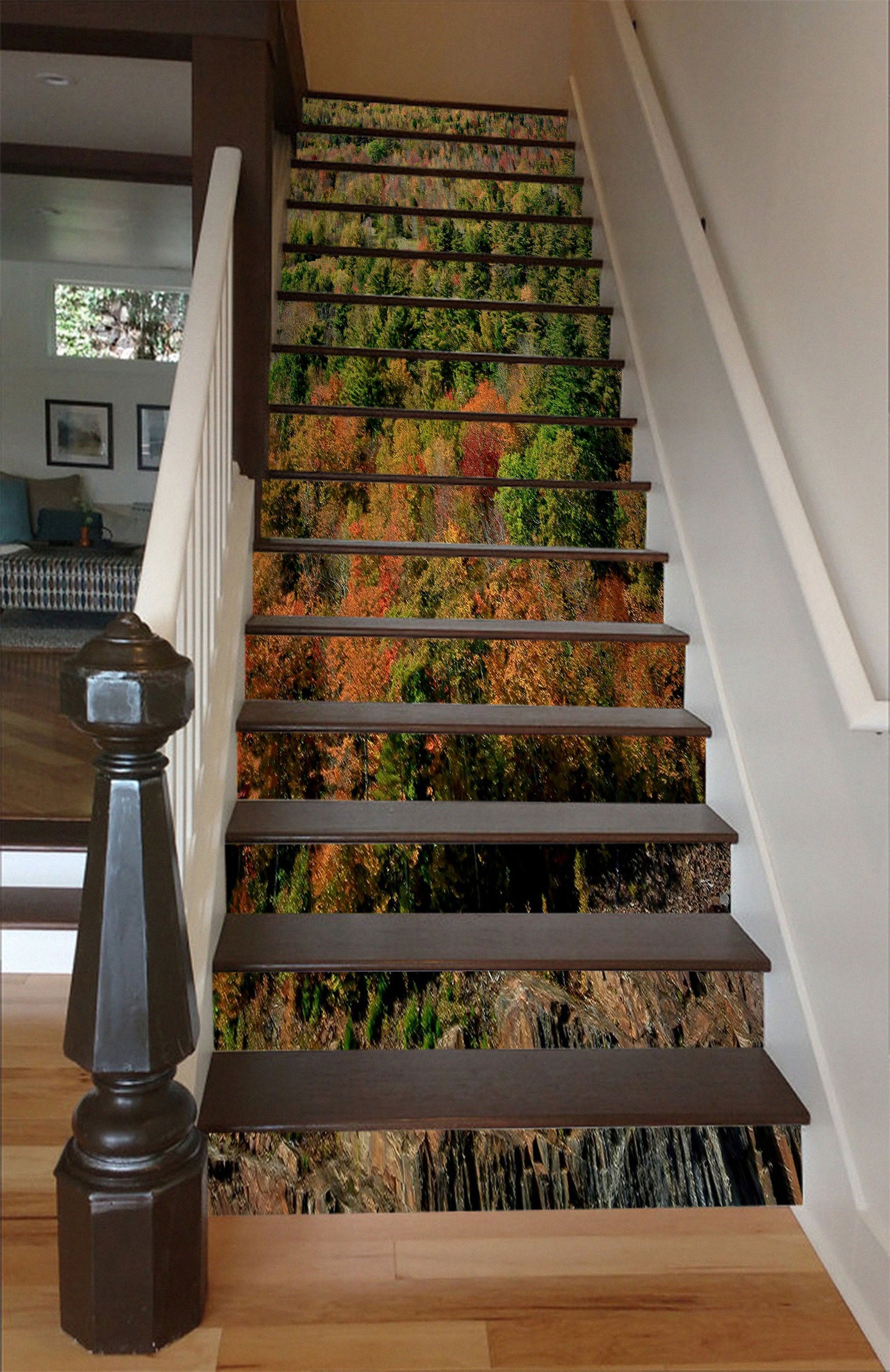 3D Forest 94110 Kathy Barefield Stair Risers