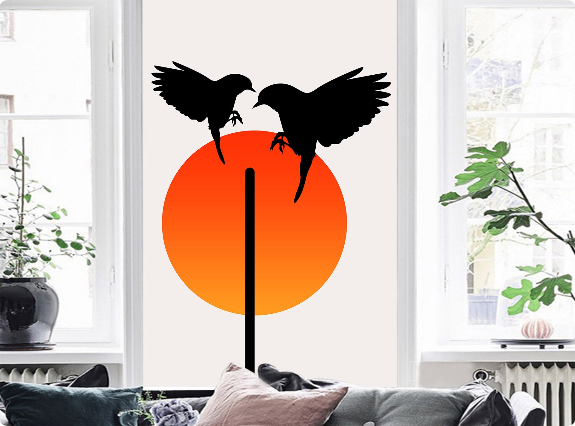 3D Eagle Flying 1531 Boris Draschoff Wall Mural Wall Murals