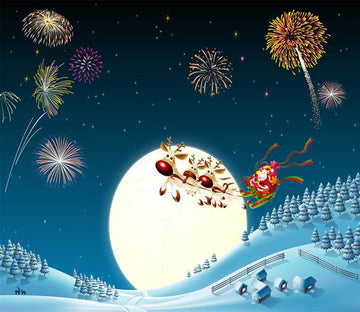 3D Christmas Eve Firework 44 Wallpaper AJ Wallpaper 