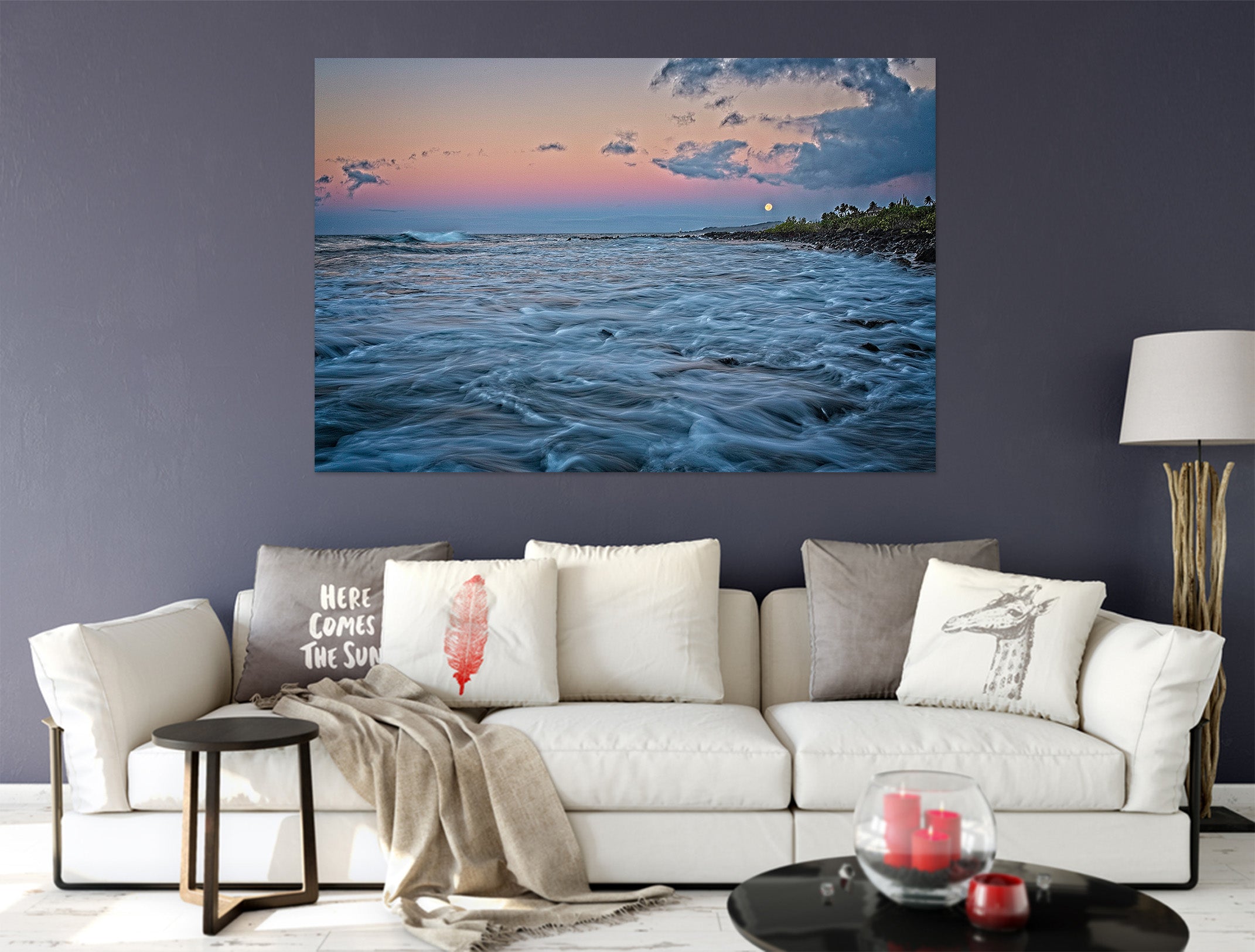 3D Sea Waves 62112 Kathy Barefield Wall Sticker