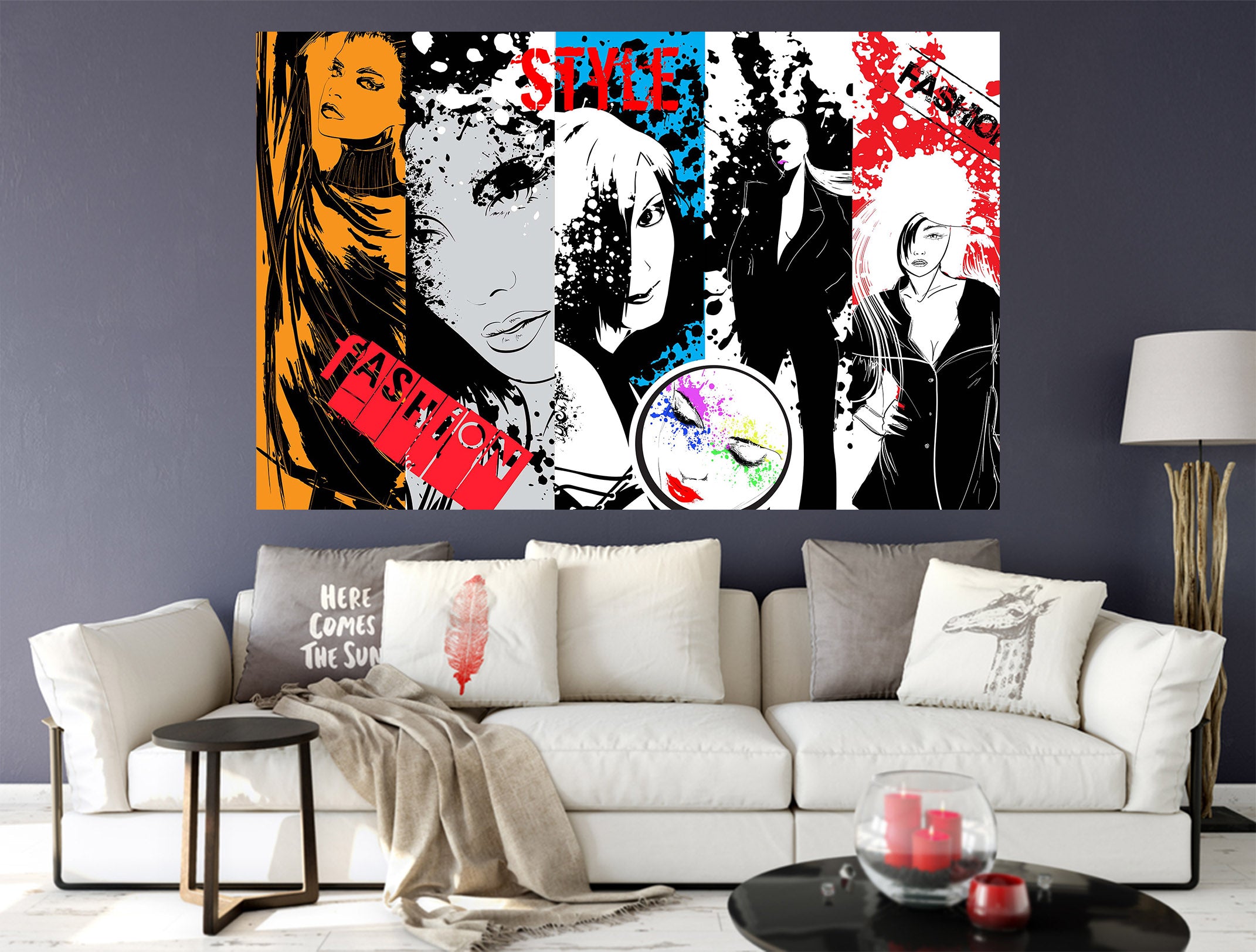 3D Black Clothes Woman 1055 Wall Sticker