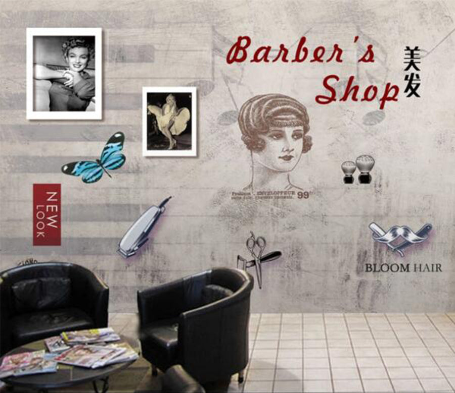 3D Cute Girl 1515 Wall Murals